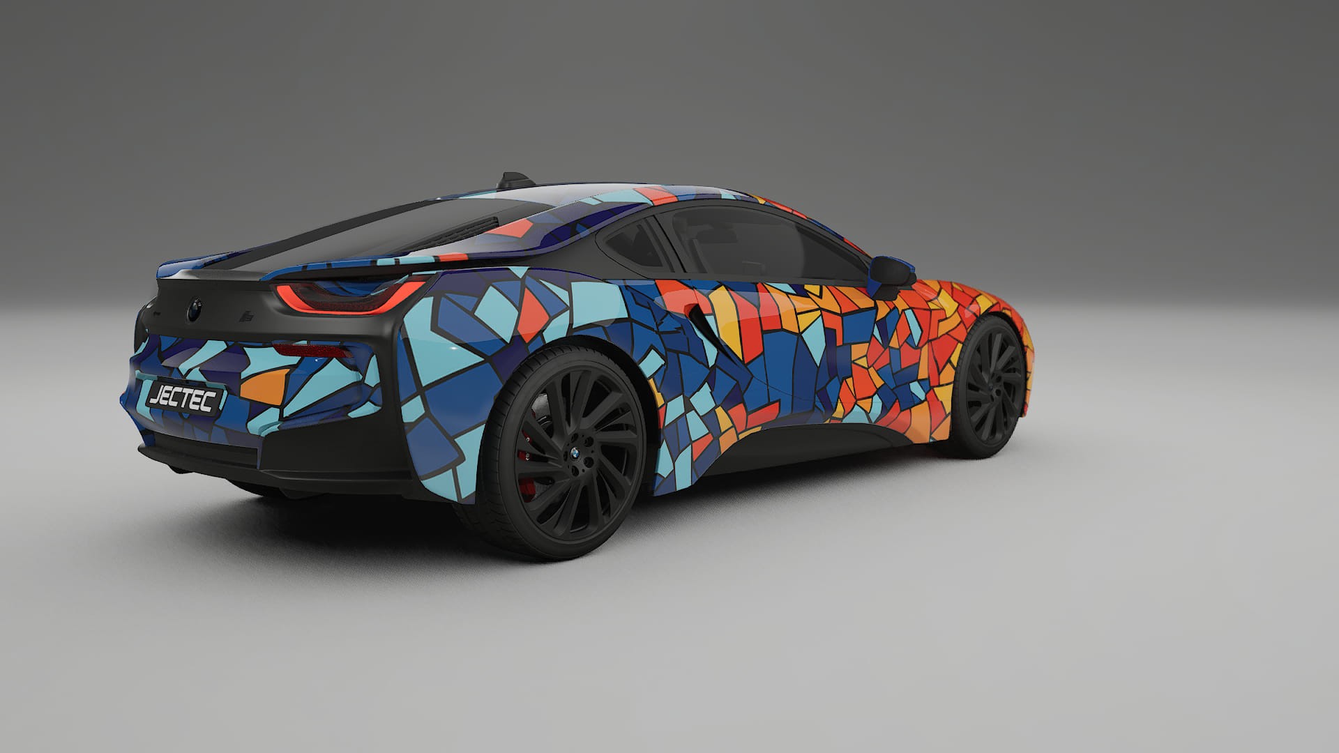 BMW I8 I12 BARCELONA – Kit Wrap PPF Personalizzato in Pellicola Poliuretanica Stampabile