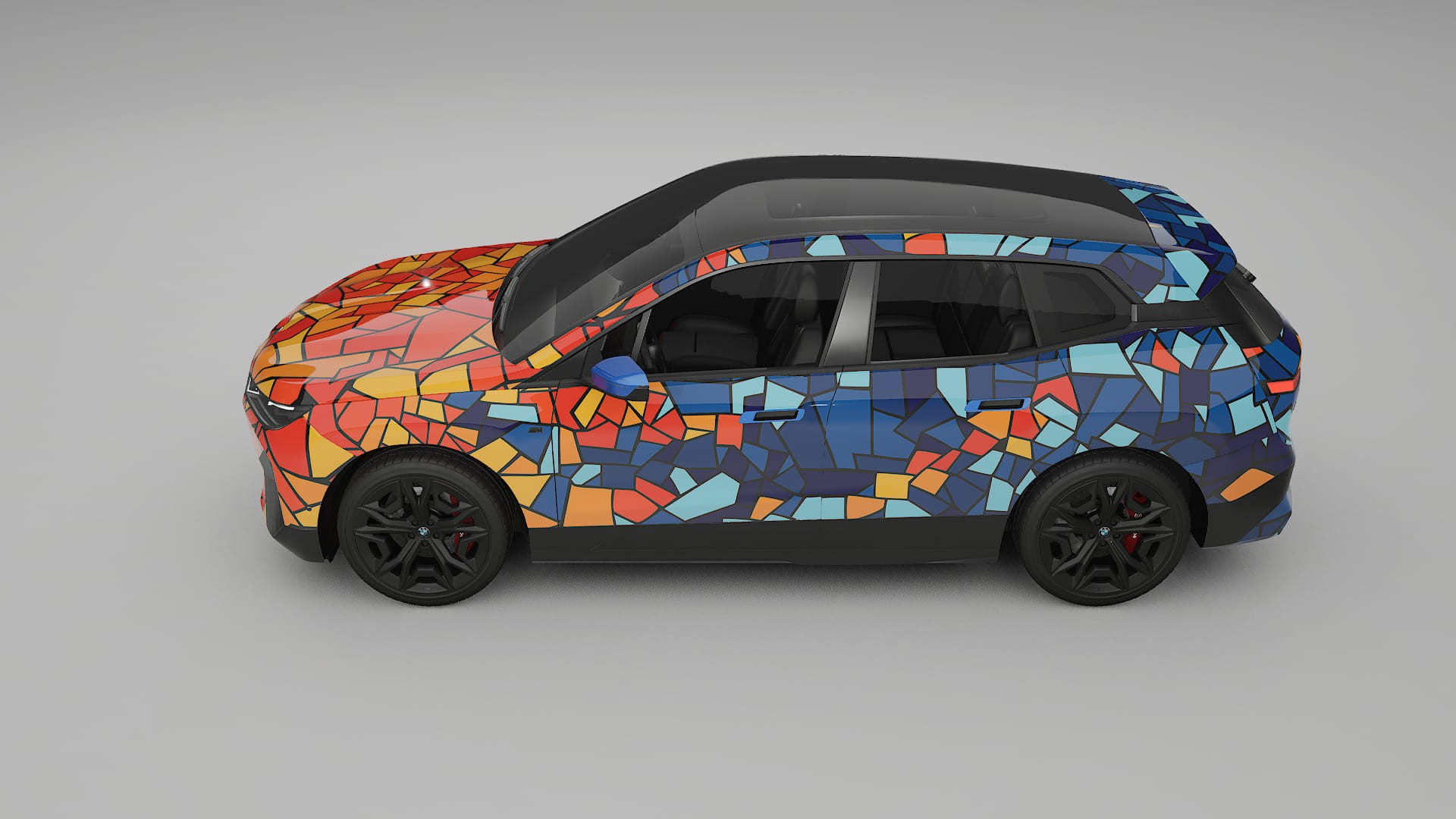 BMW iX M60 BARCELONA – Kit Wrap PPF Personalizzato in Pellicola Poliuretanica Stampabile