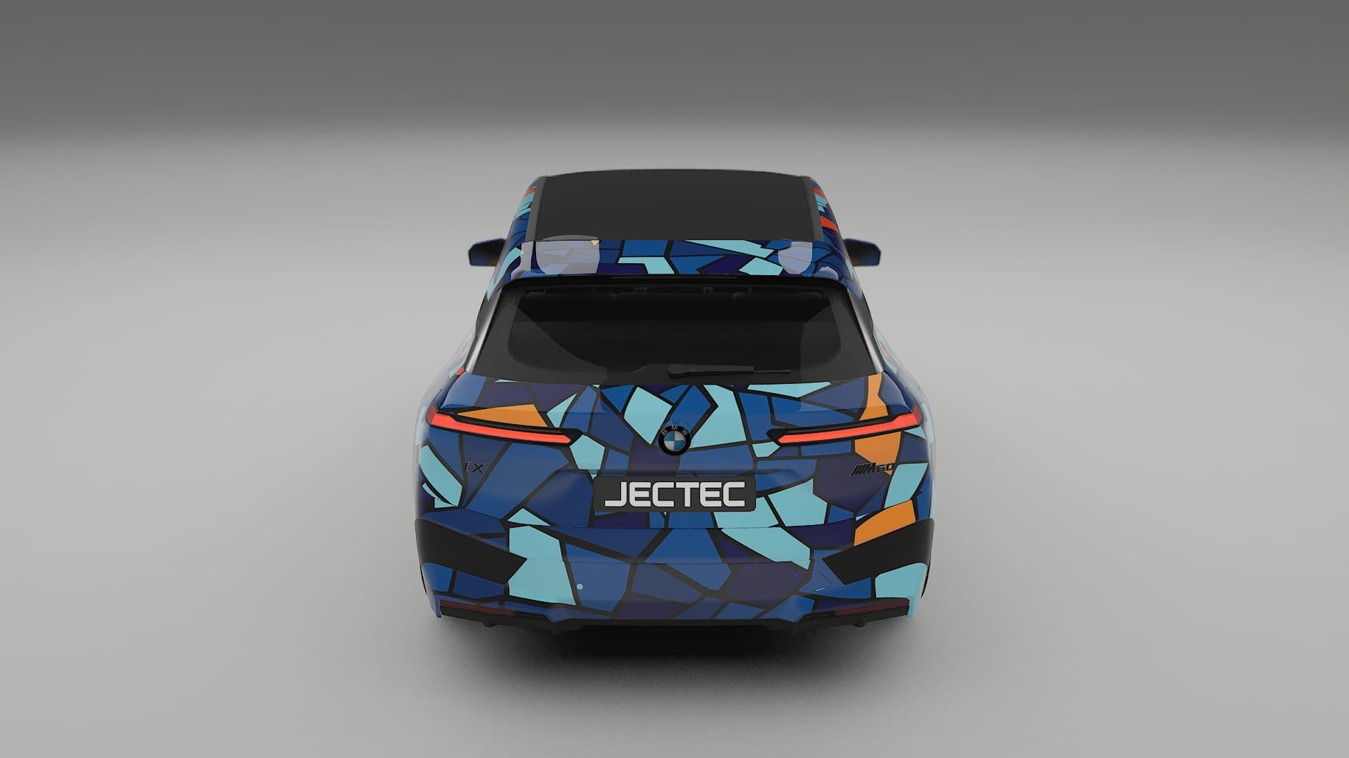 BMW iX M60 BARCELONA – Kit Wrap PPF Personalizzato in Pellicola Poliuretanica Stampabile