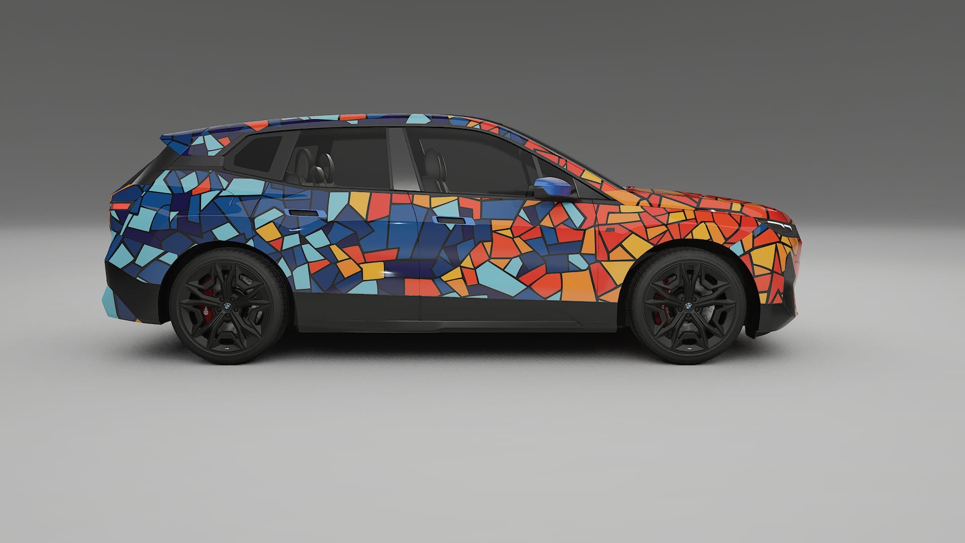 BMW iX M60 BARCELONA – Kit Wrap PPF Personalizzato in Pellicola Poliuretanica Stampabile