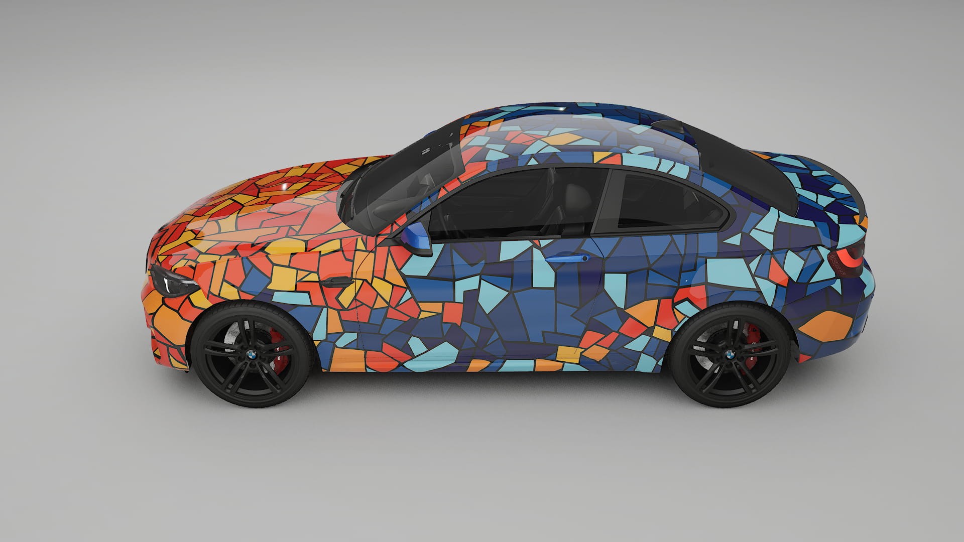 BMW M2 F87 facelift LCI BARCELONA – Kit Wrap PPF Personalizzato in Pellicola Poliuretanica Stampabile