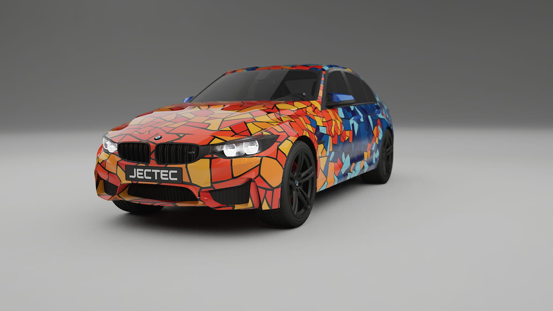 BMW M3 F80 BARCELONA – Kit Wrap PPF Personalizzato in Pellicola Poliuretanica Stampabile