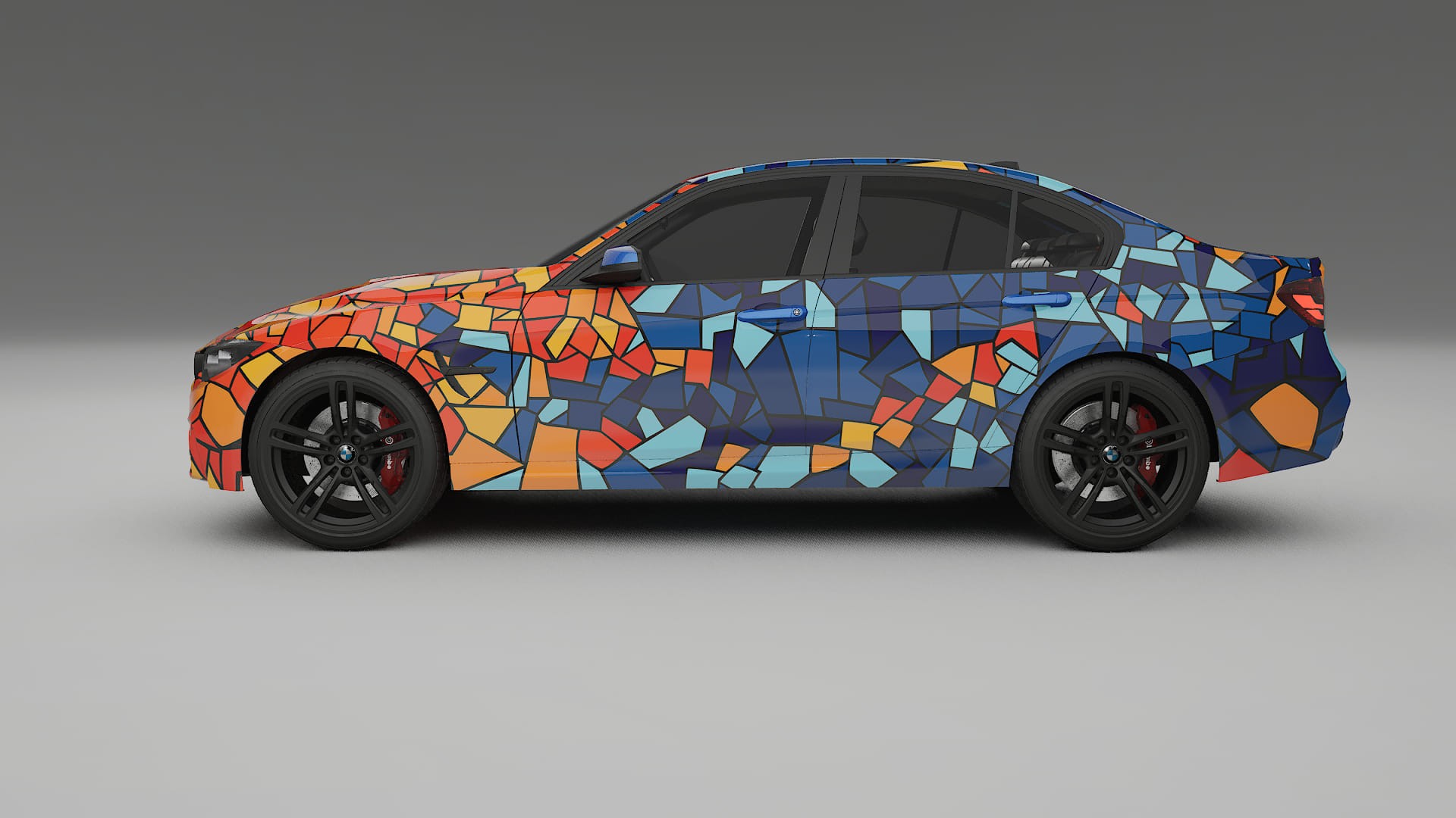 BMW M3 F80 BARCELONA – Kit Wrap PPF Personalizzato in Pellicola Poliuretanica Stampabile