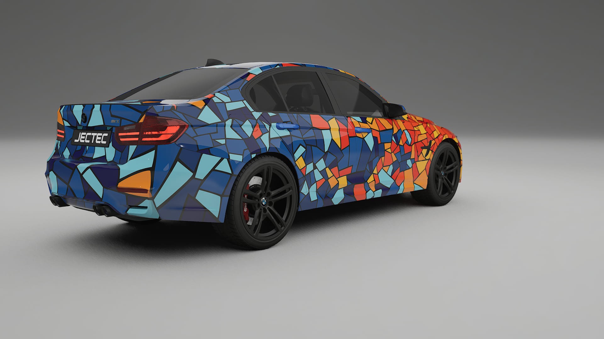 BMW M3 F80 BARCELONA – Kit Wrap PPF Personalizzato in Pellicola Poliuretanica Stampabile