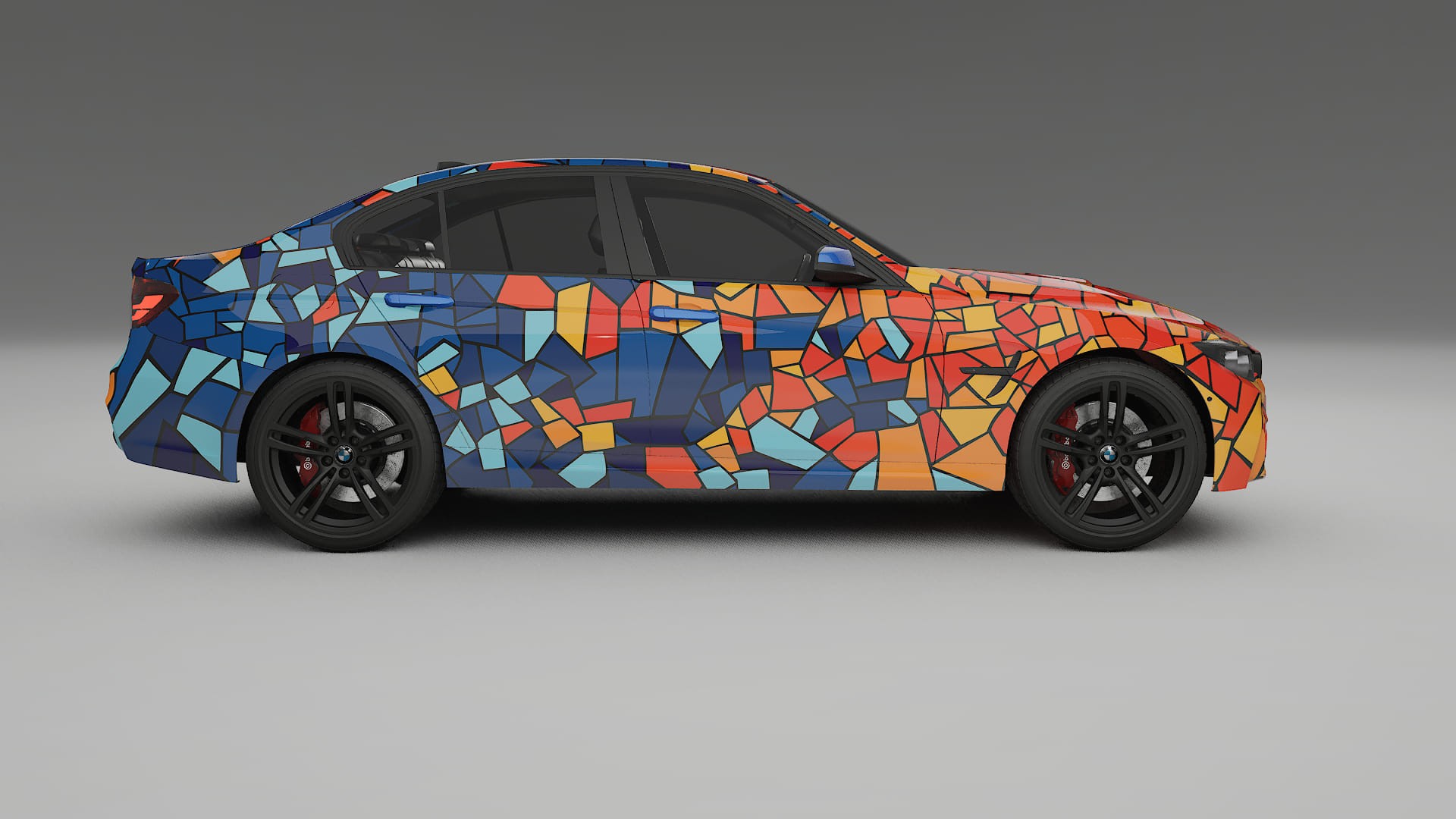 BMW M3 F80 BARCELONA – Kit Wrap PPF Personalizzato in Pellicola Poliuretanica Stampabile
