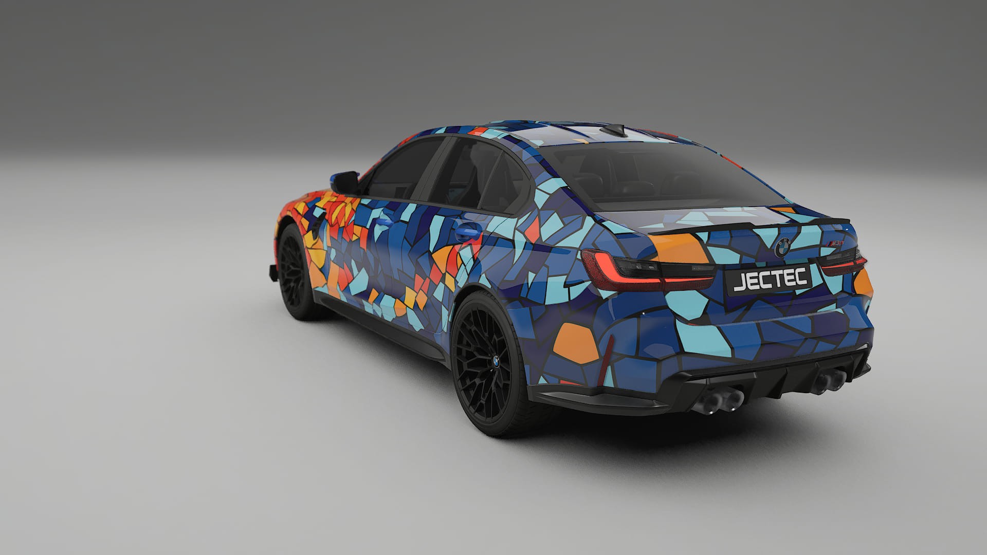 BMW M3 G80 Competition CS BARCELONA – Kit Wrap PPF Personalizzato in Pellicola Poliuretanica Stampabile