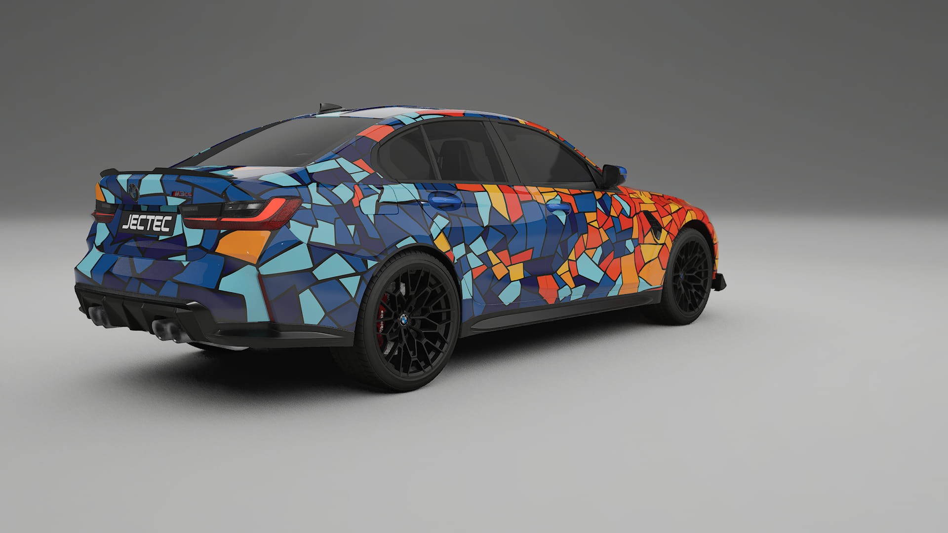 BMW M3 G80 Competition CS BARCELONA – Kit Wrap PPF Personalizzato in Pellicola Poliuretanica Stampabile