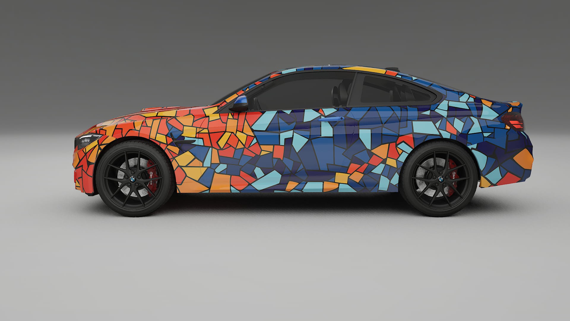 BMW M4 F82 BARCELONA – Kit Wrap PPF Personalizzato in Pellicola Poliuretanica Stampabile