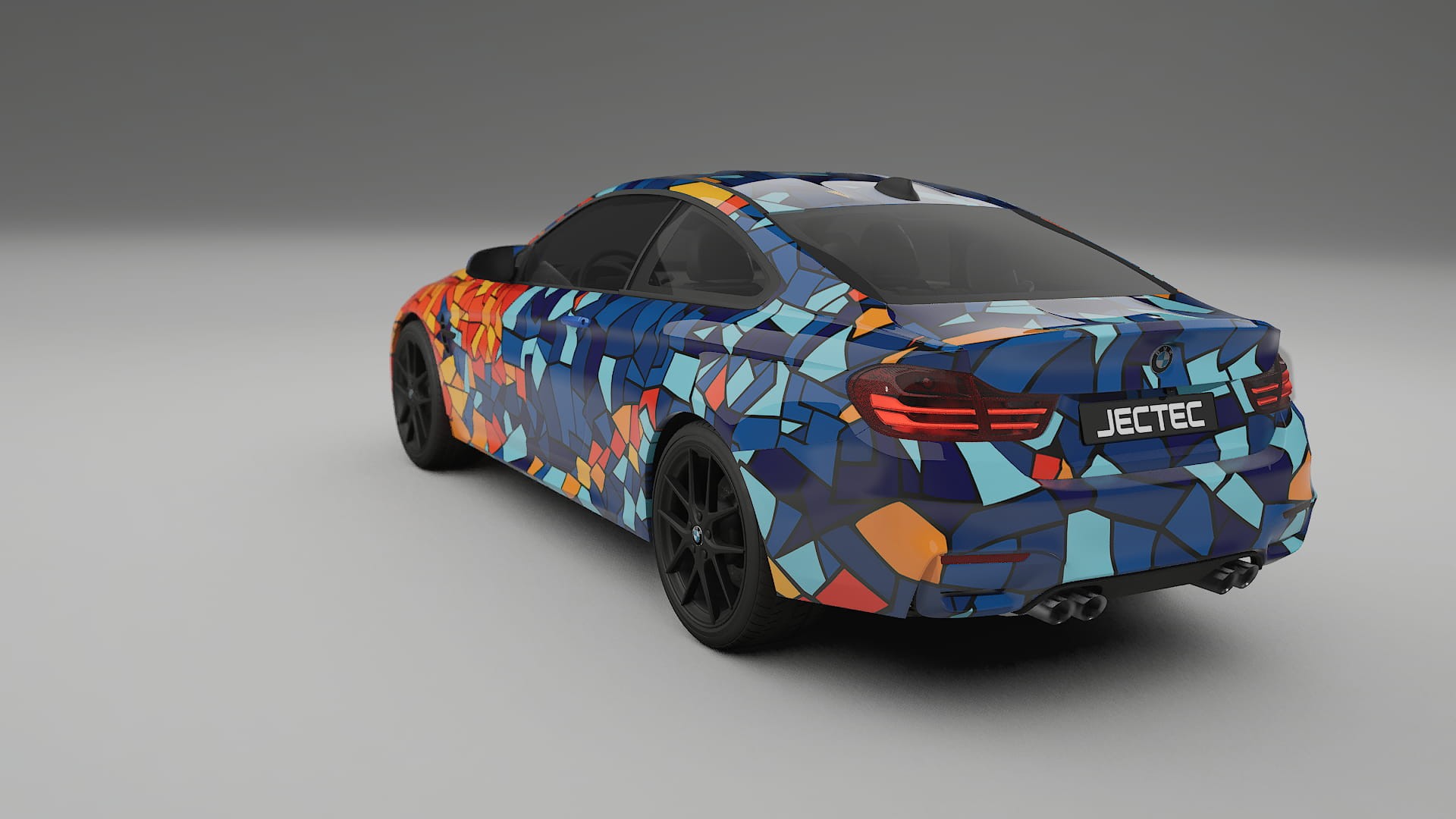 BMW M4 F82 BARCELONA – Kit Wrap PPF Personalizzato in Pellicola Poliuretanica Stampabile