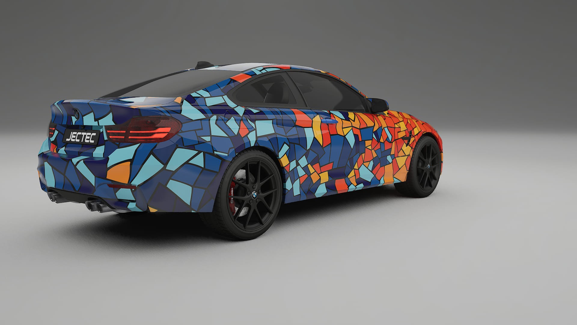 BMW M4 F82 BARCELONA – Kit Wrap PPF Personalizzato in Pellicola Poliuretanica Stampabile