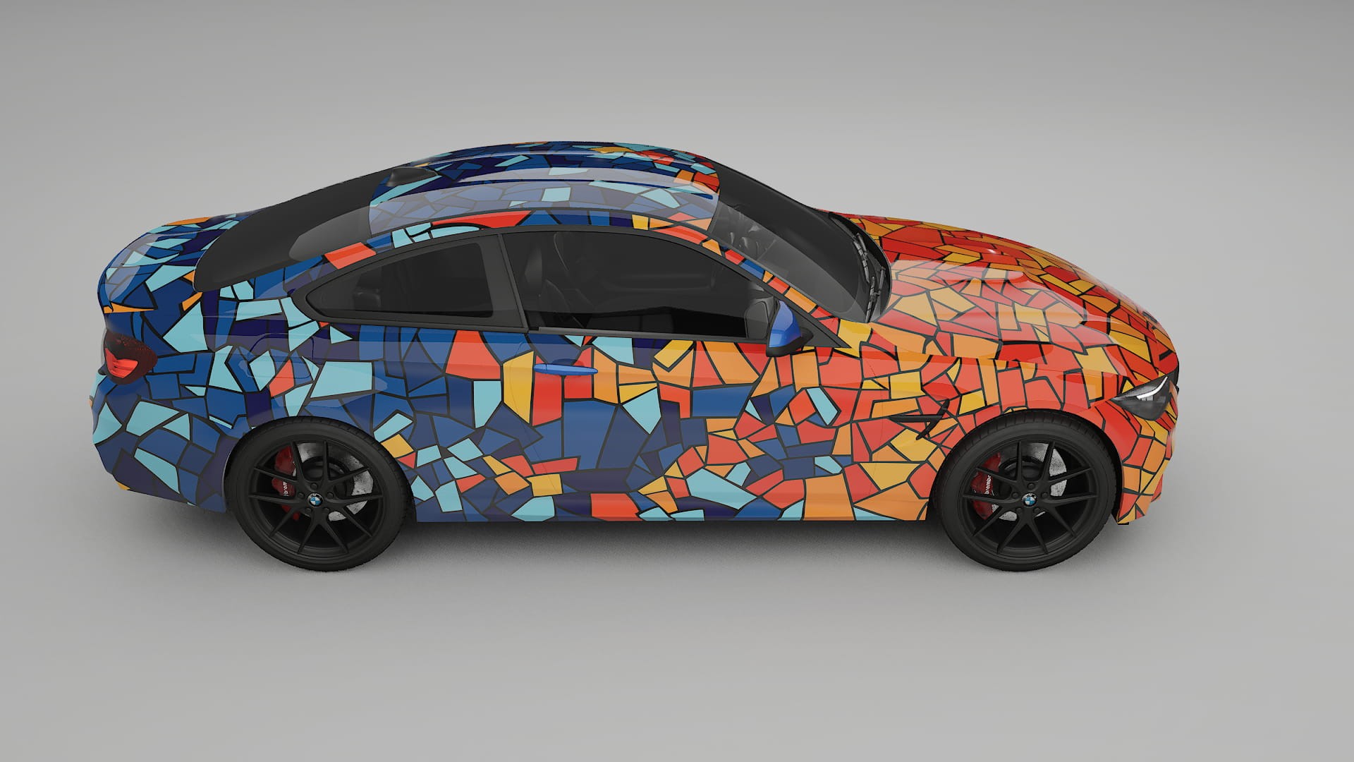 BMW M4 F82 BARCELONA – Kit Wrap PPF Personalizzato in Pellicola Poliuretanica Stampabile