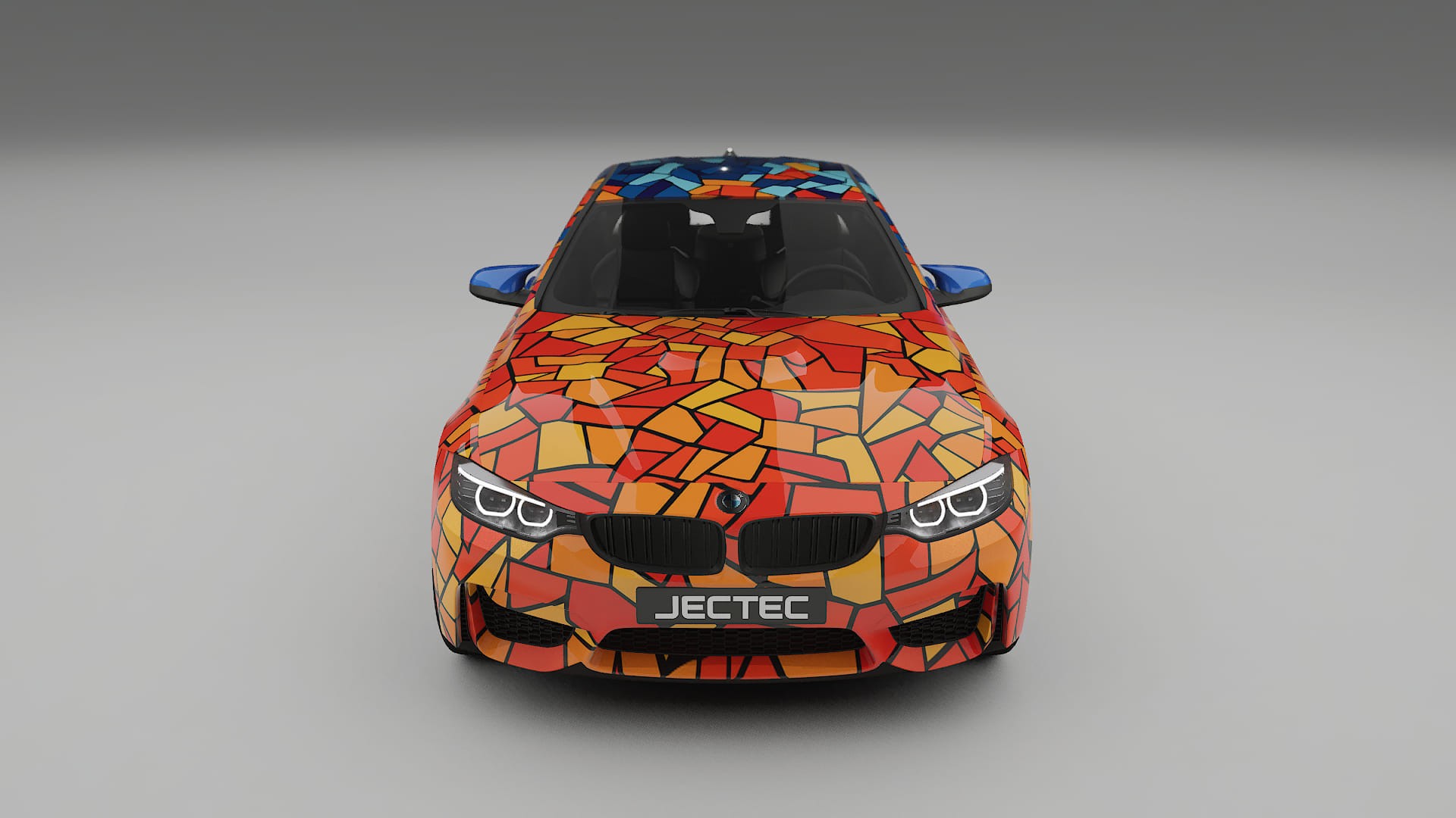BMW M4 F82 BARCELONA Designed Wrap PPF Kit – Printable Polyurethane Film