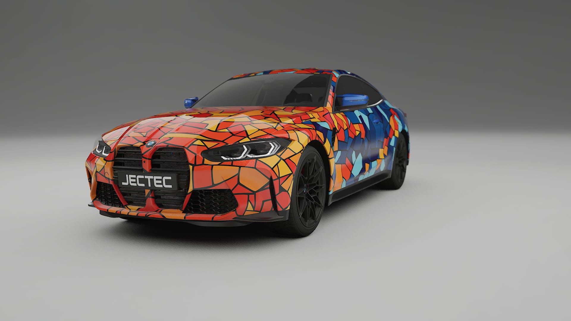 BMW M4 G82 BARCELONA – Kit Wrap PPF Personalizzato in Pellicola Poliuretanica Stampabile