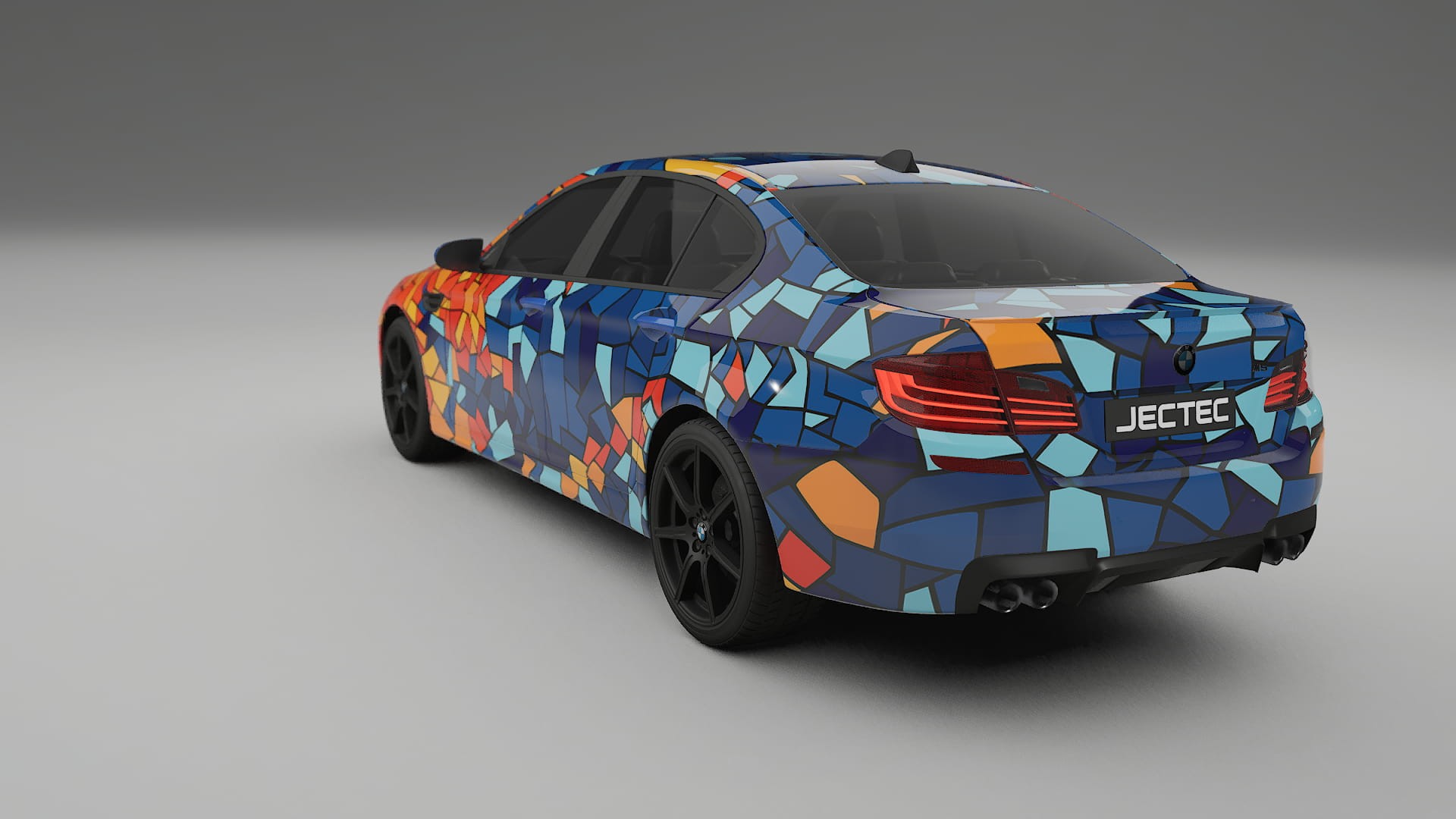 BMW M5 F10 BARCELONA – Kit Wrap PPF Personalizzato in Pellicola Poliuretanica Stampabile