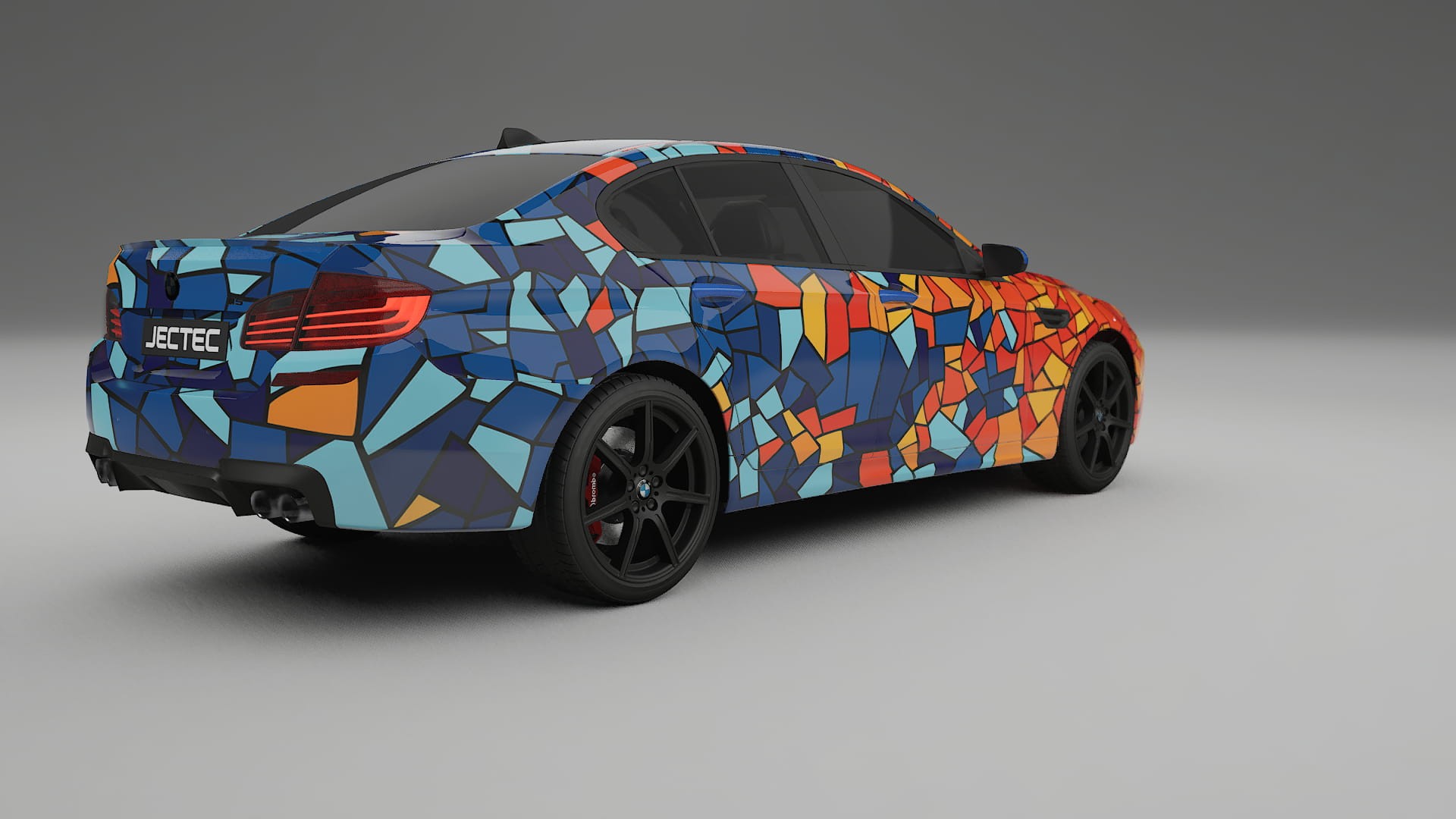 BMW M5 F10 BARCELONA – Kit Wrap PPF Personalizzato in Pellicola Poliuretanica Stampabile