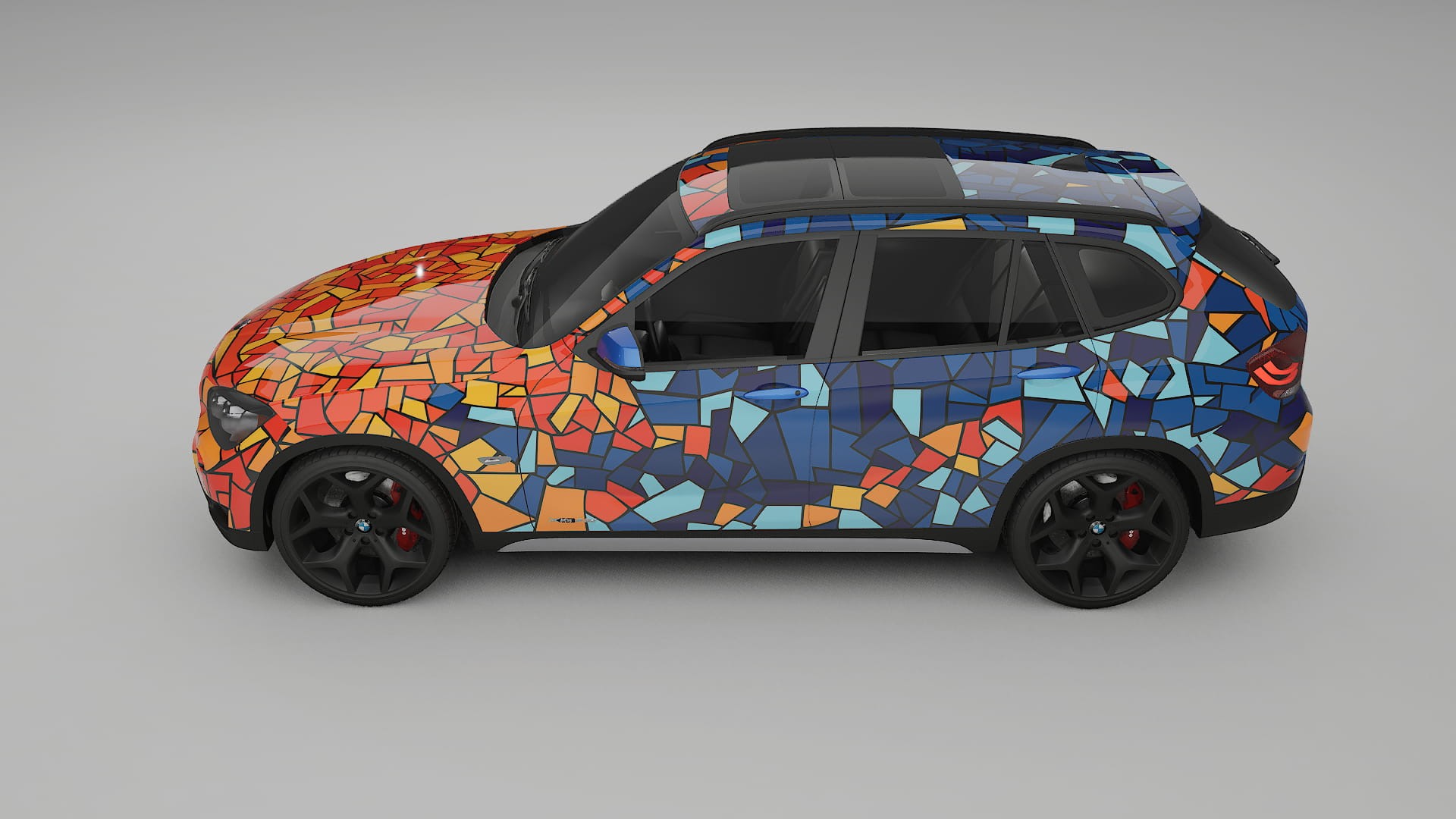 BMW X1 E84 BARCELONA – Kit Wrap PPF Personalizzato in Pellicola Poliuretanica Stampabile