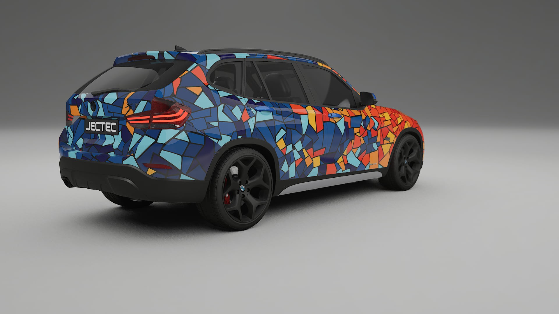BMW X1 E84 BARCELONA – Kit Wrap PPF Personalizzato in Pellicola Poliuretanica Stampabile