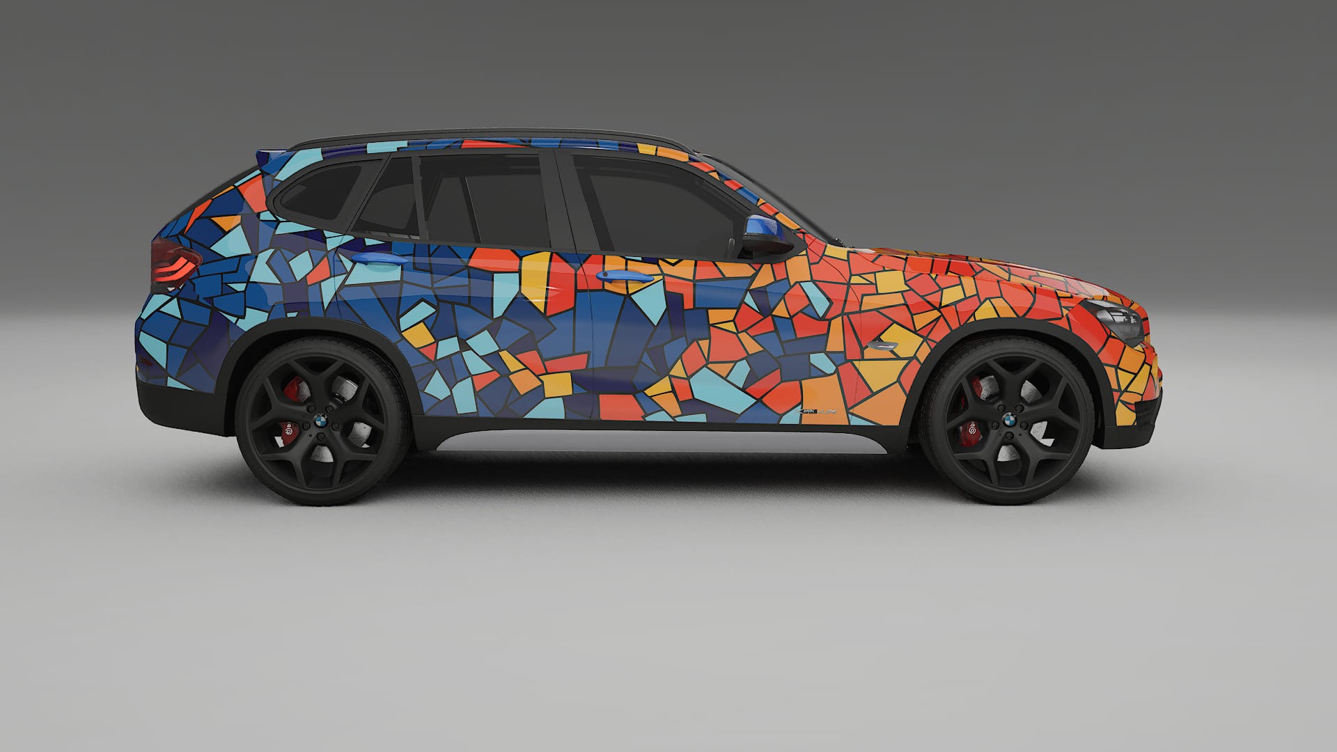 BMW X1 E84 BARCELONA – Kit Wrap PPF Personalizzato in Pellicola Poliuretanica Stampabile