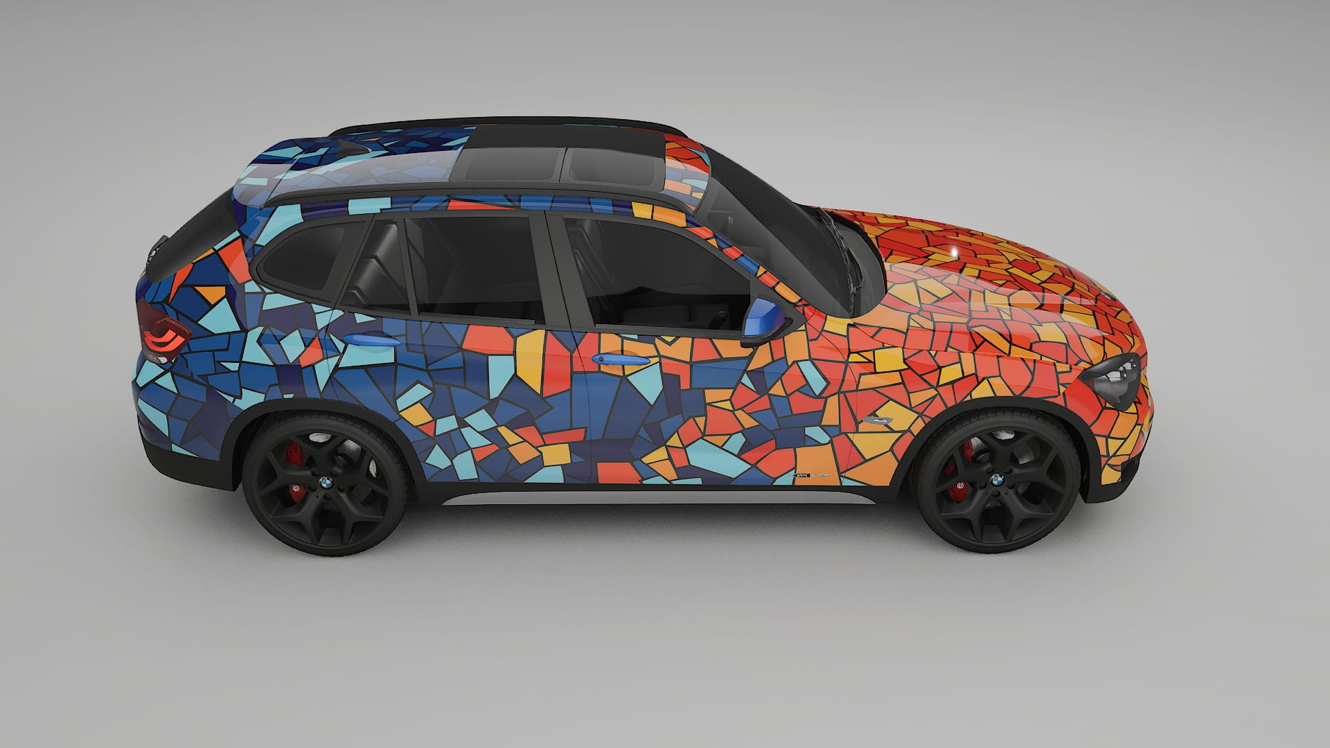 BMW X1 E84 BARCELONA – Kit Wrap PPF Personalizzato in Pellicola Poliuretanica Stampabile