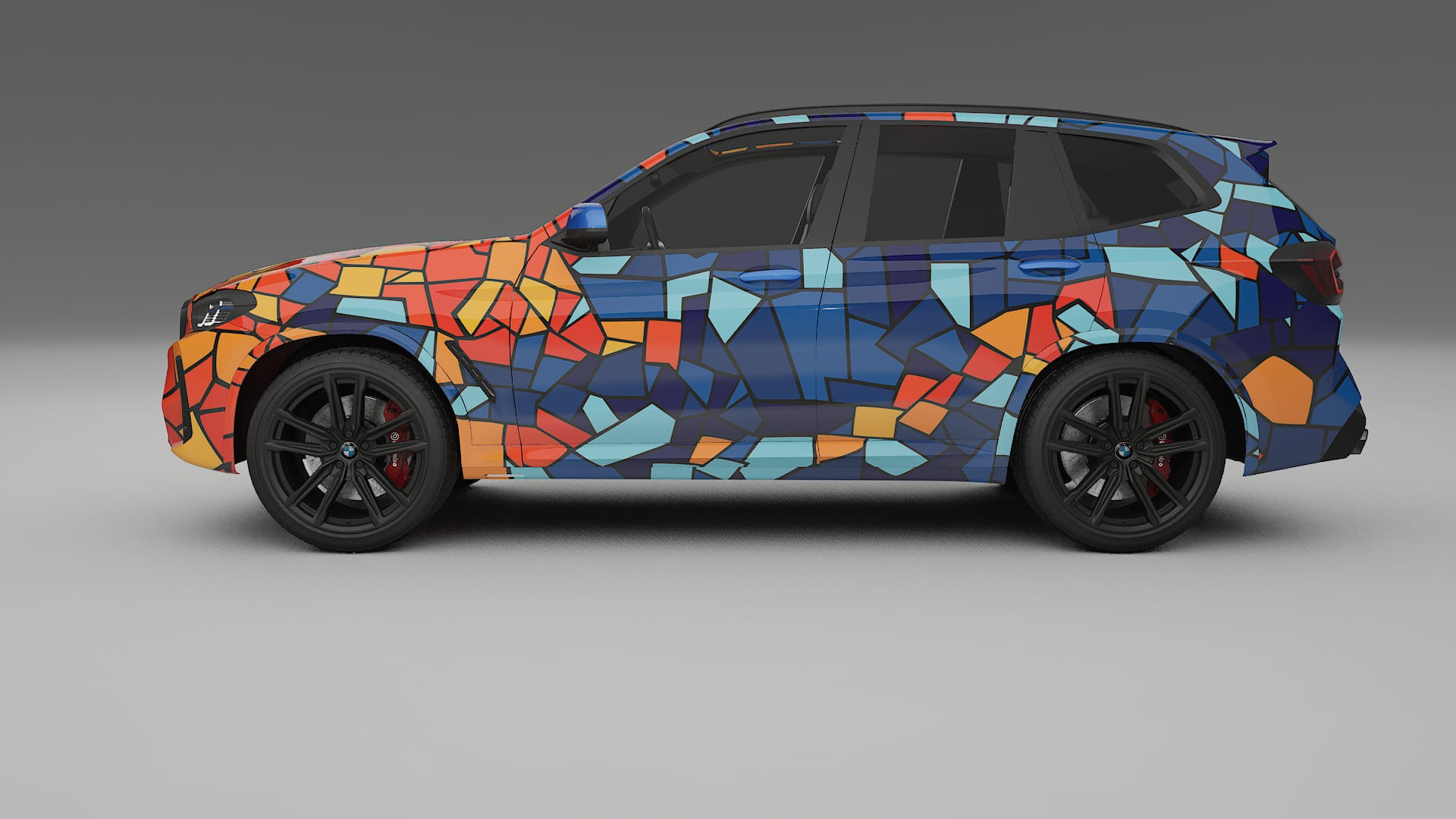 BMW X3 G01 facelift BARCELONA – Kit Wrap PPF Personalizzato in Pellicola Poliuretanica Stampabile