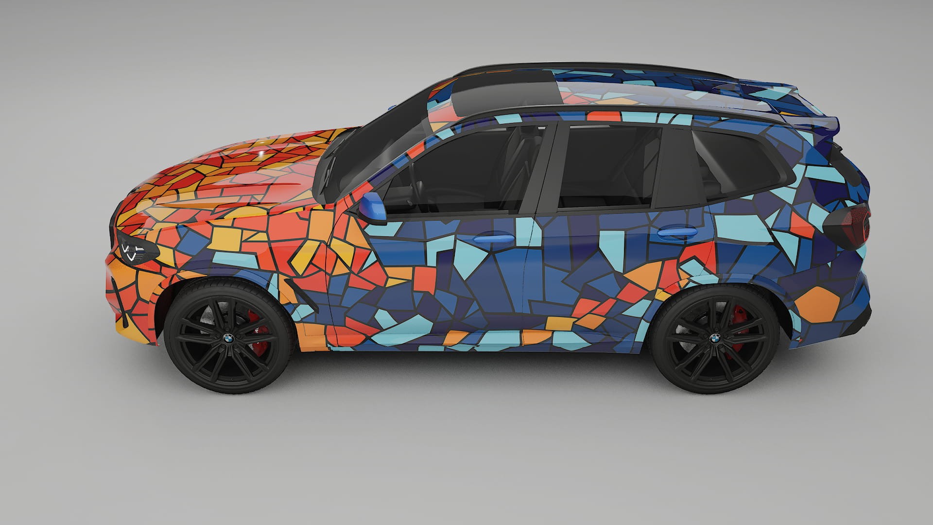 BMW X3 G01 facelift BARCELONA – Kit Wrap PPF Personalizzato in Pellicola Poliuretanica Stampabile