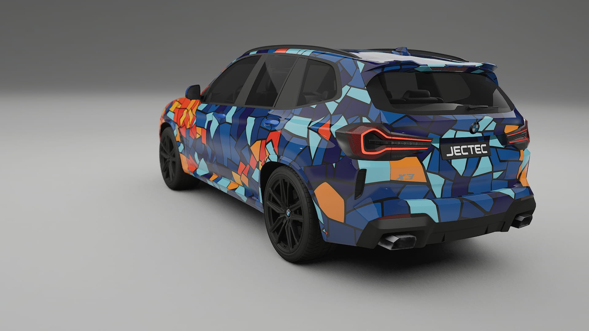 BMW X3 G01 facelift BARCELONA – Kit Wrap PPF Personalizzato in Pellicola Poliuretanica Stampabile