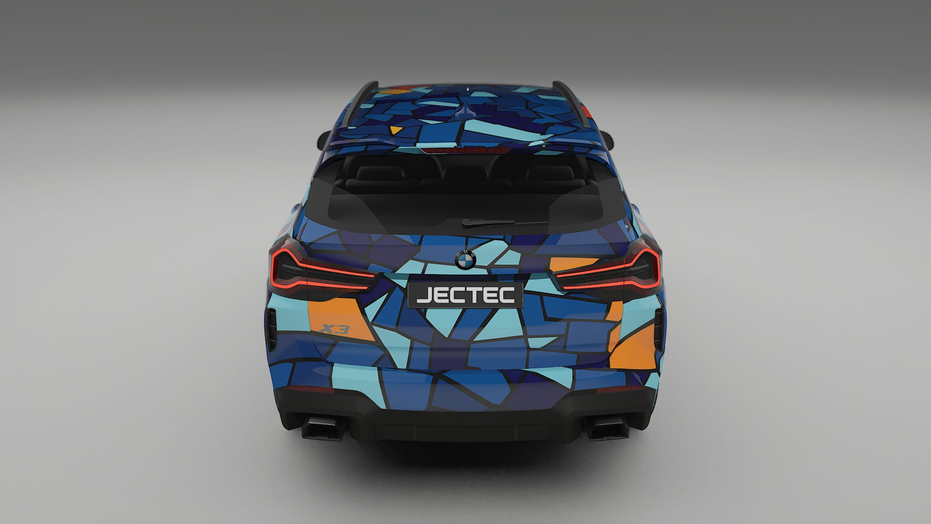 BMW X3 G01 facelift BARCELONA – Kit Wrap PPF Personalizzato in Pellicola Poliuretanica Stampabile