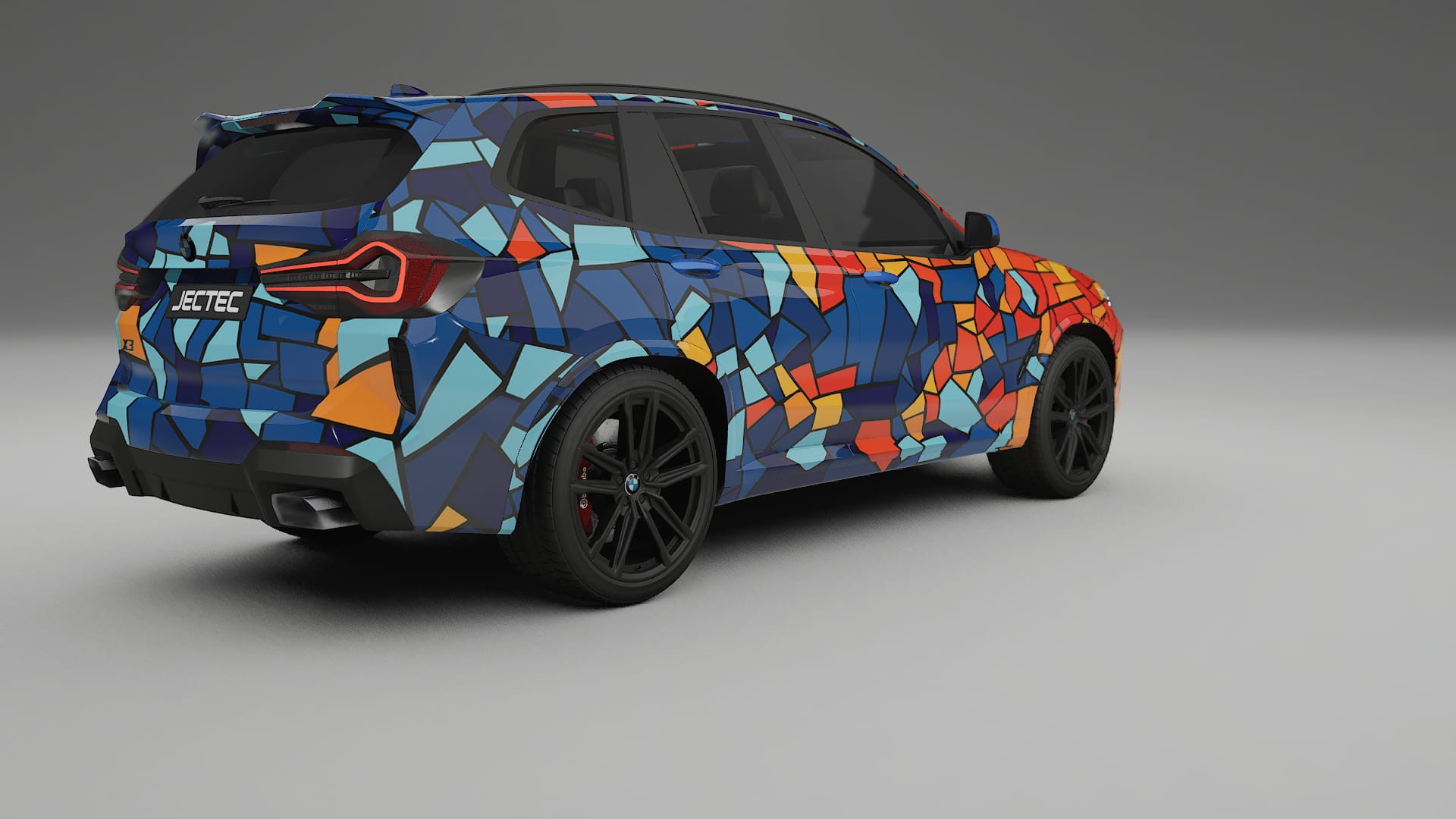 BMW X3 G01 facelift BARCELONA – Kit Wrap PPF Personalizzato in Pellicola Poliuretanica Stampabile