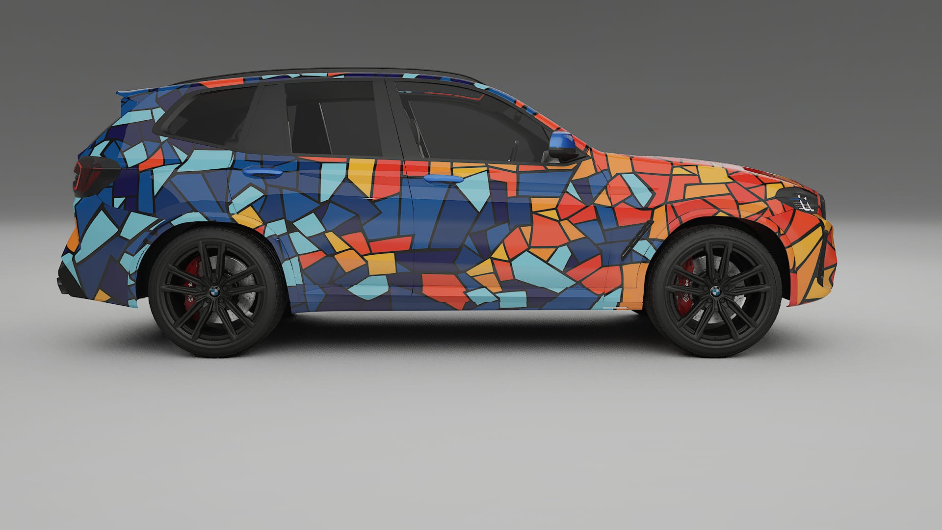 BMW X3 G01 facelift BARCELONA – Kit Wrap PPF Personalizzato in Pellicola Poliuretanica Stampabile