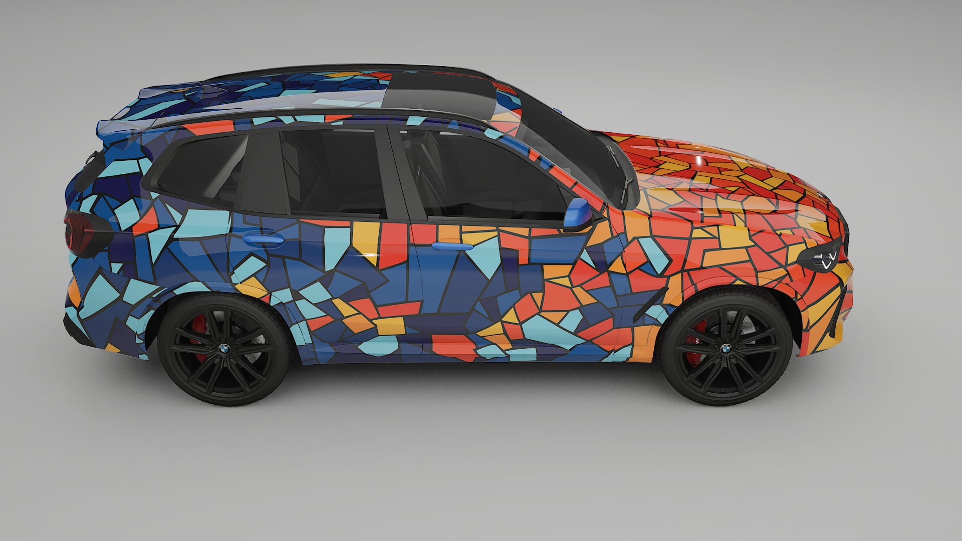 BMW X3 G01 facelift BARCELONA – Kit Wrap PPF Personalizzato in Pellicola Poliuretanica Stampabile