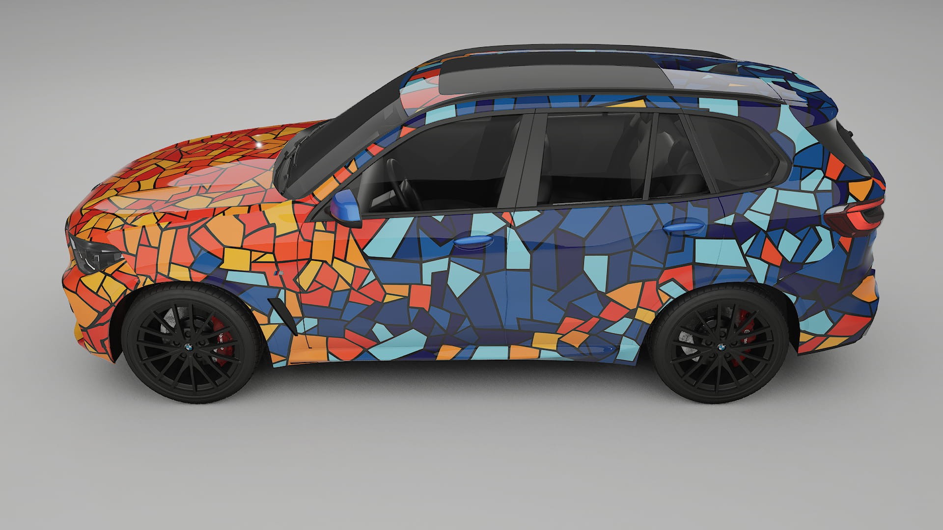 BMW X5 G05 M-Sport BARCELONA – Kit Wrap PPF Personalizzato in Pellicola Poliuretanica Stampabile