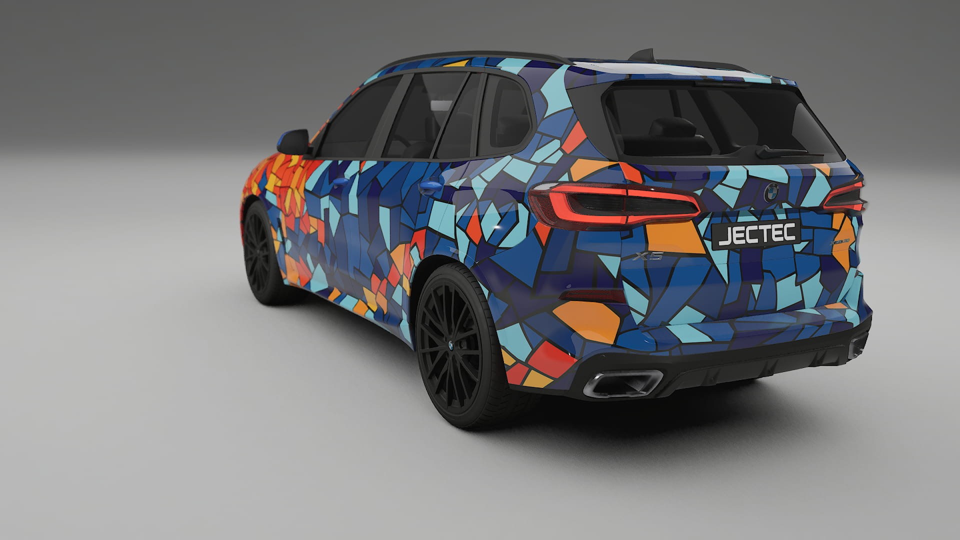 BMW X5 G05 M-Sport BARCELONA – Kit Wrap PPF Personalizzato in Pellicola Poliuretanica Stampabile