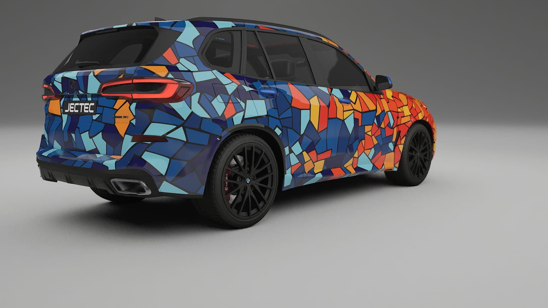 BMW X5 G05 M-Sport BARCELONA – Kit Wrap PPF Personalizzato in Pellicola Poliuretanica Stampabile