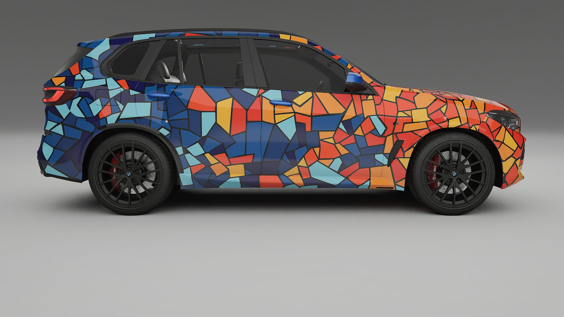 BMW X5 G05 M-Sport BARCELONA – Kit Wrap PPF Personalizzato in Pellicola Poliuretanica Stampabile