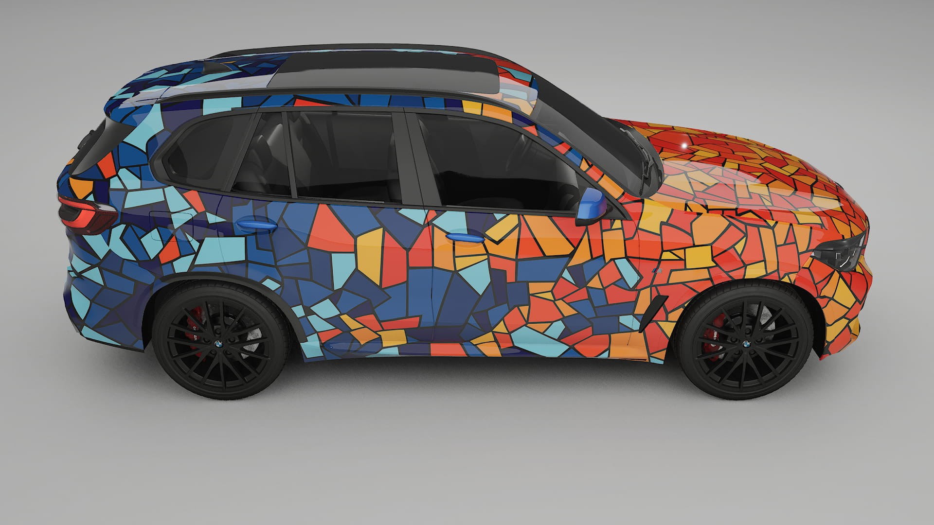 BMW X5 G05 M-Sport BARCELONA – Kit Wrap PPF Personalizzato in Pellicola Poliuretanica Stampabile