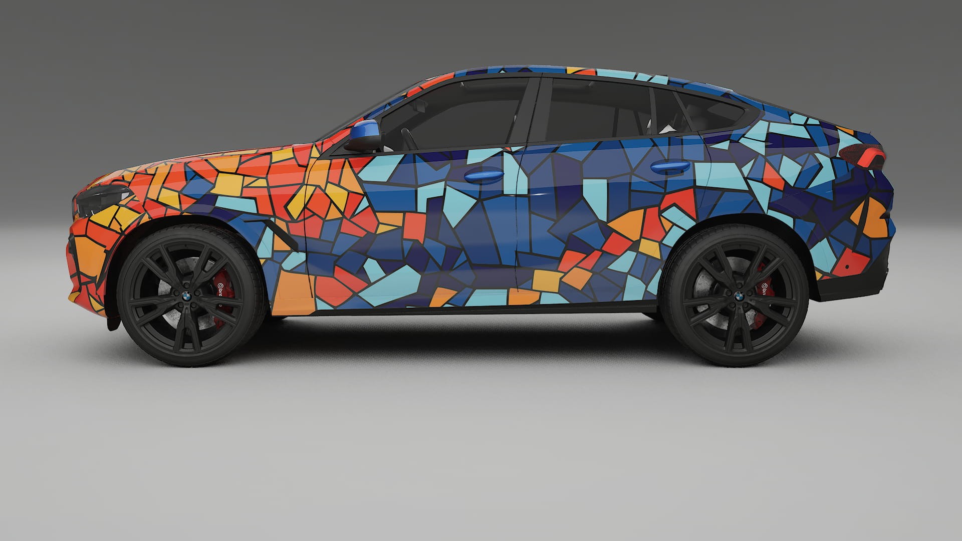 BMW X6 G06 F96 BARCELONA – Kit Wrap PPF Personalizzato in Pellicola Poliuretanica Stampabile
