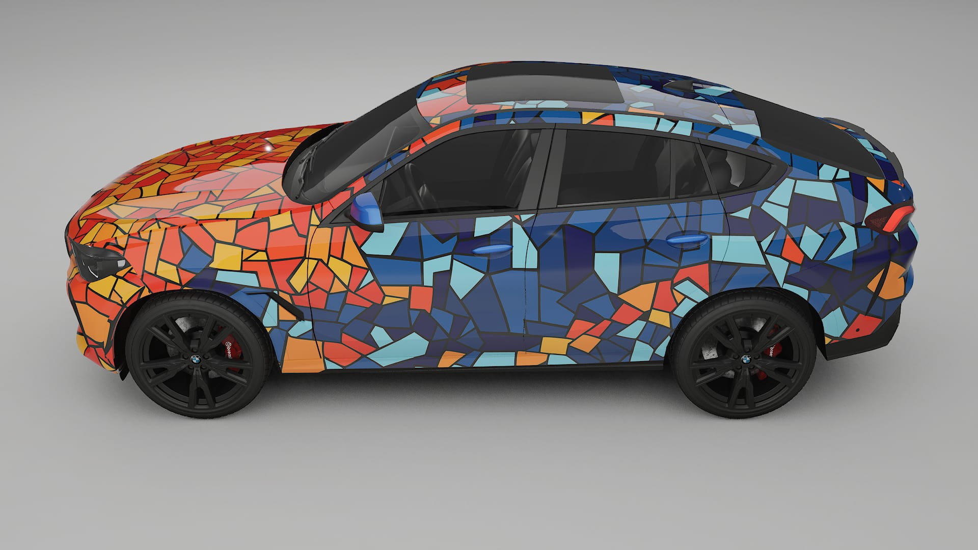 BMW X6 G06 F96 BARCELONA – Kit Wrap PPF Personalizzato in Pellicola Poliuretanica Stampabile