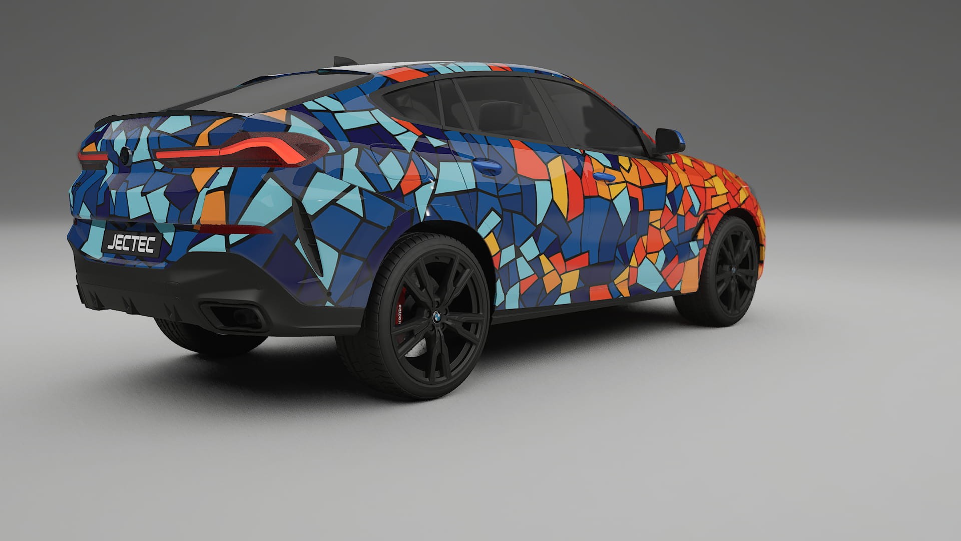 BMW X6 G06 F96 BARCELONA – Kit Wrap PPF Personalizzato in Pellicola Poliuretanica Stampabile