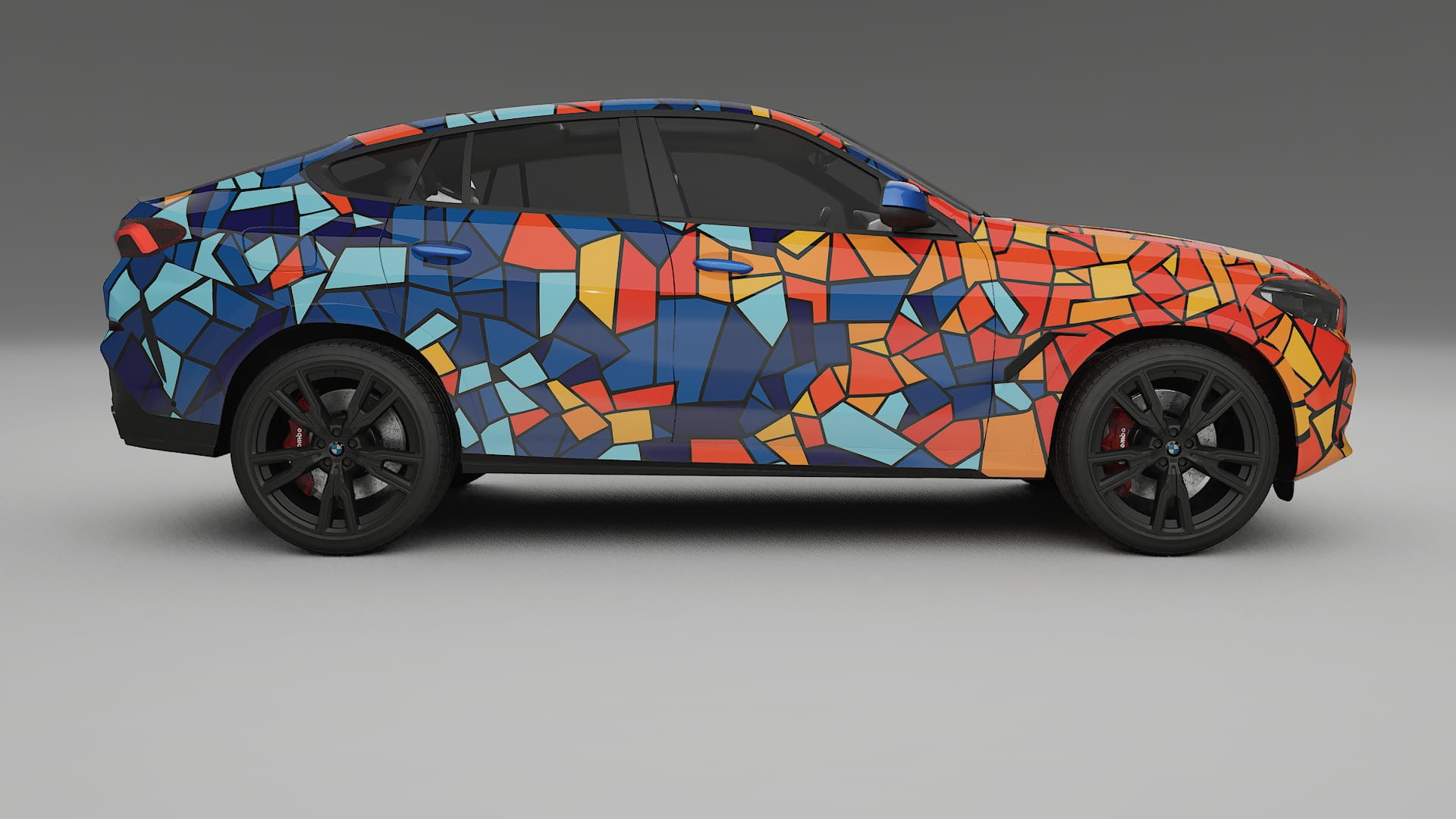 BMW X6 G06 F96 BARCELONA – Kit Wrap PPF Personalizzato in Pellicola Poliuretanica Stampabile