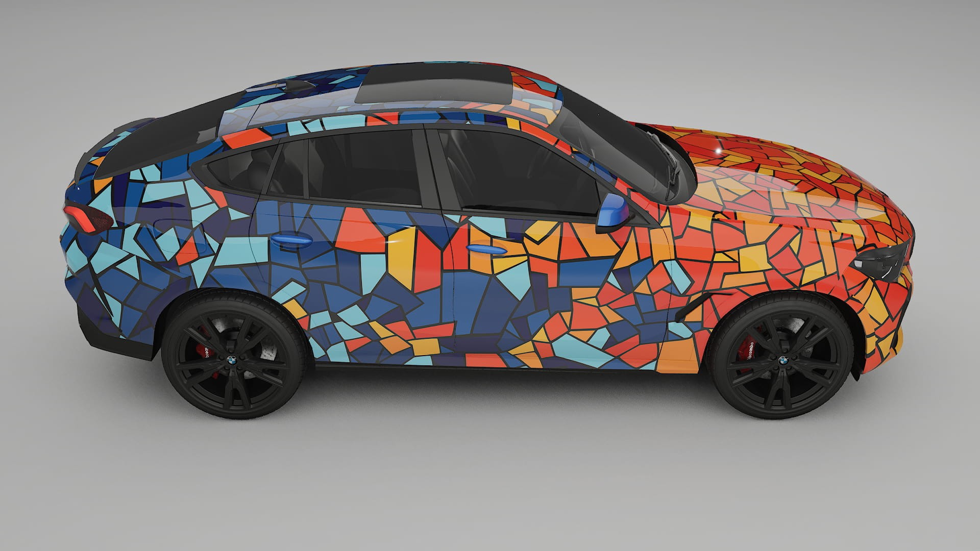 BMW X6 G06 F96 BARCELONA – Kit Wrap PPF Personalizzato in Pellicola Poliuretanica Stampabile
