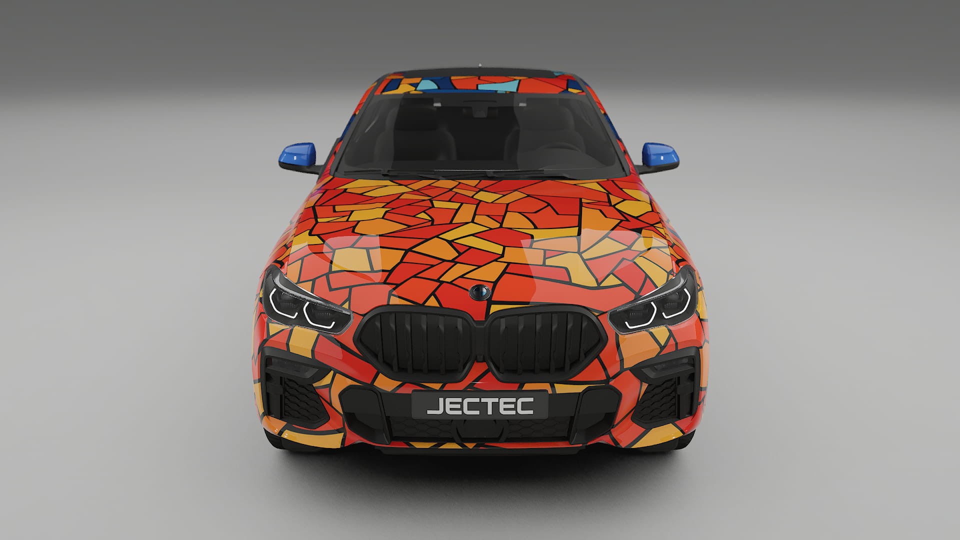 BMW X6 G06 F96 BARCELONA – Kit Wrap PPF Personalizzato in Pellicola Poliuretanica Stampabile