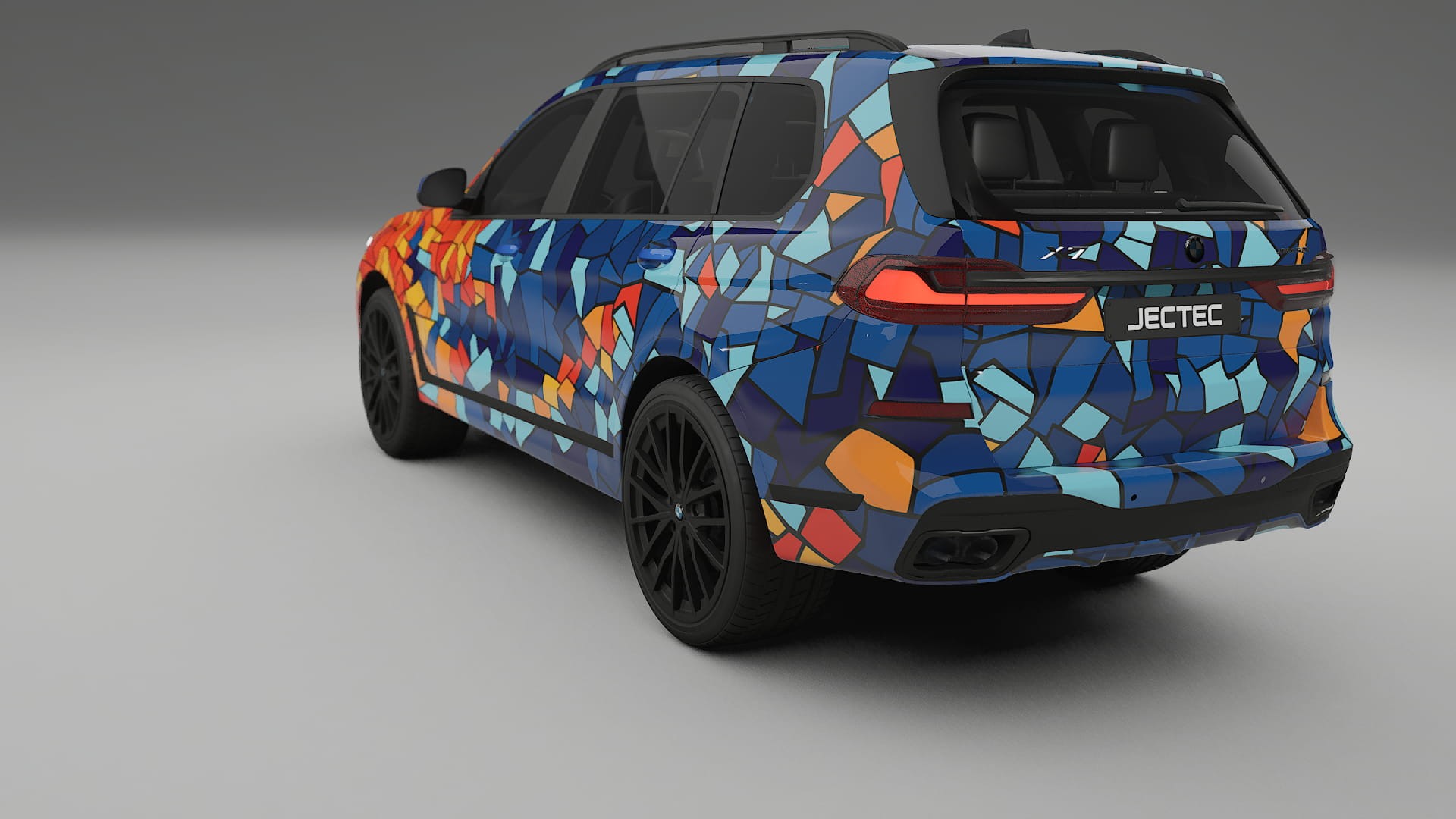 BMW X7 M G07 BARCELONA – Kit Wrap PPF Personalizzato in Pellicola Poliuretanica Stampabile