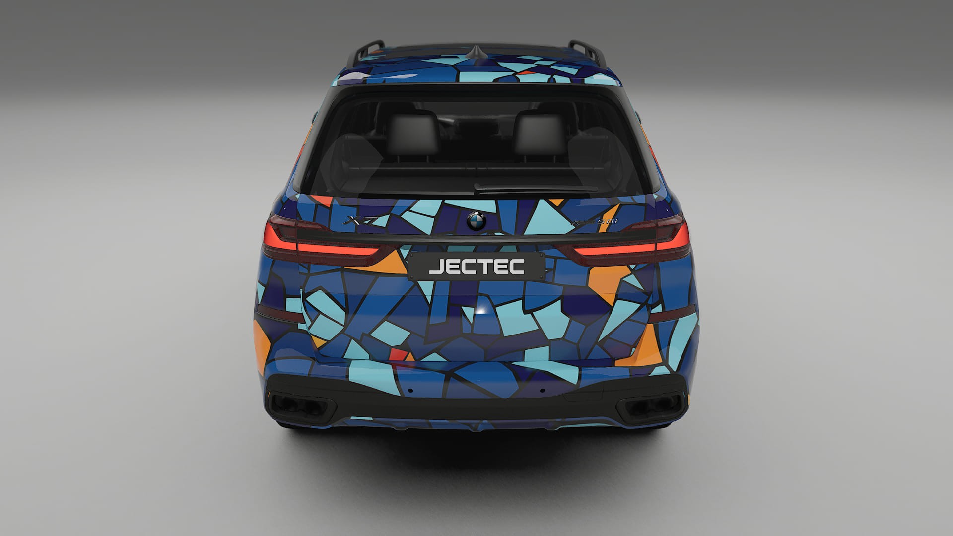 BMW X7 M G07 BARCELONA – Kit Wrap PPF Personalizzato in Pellicola Poliuretanica Stampabile