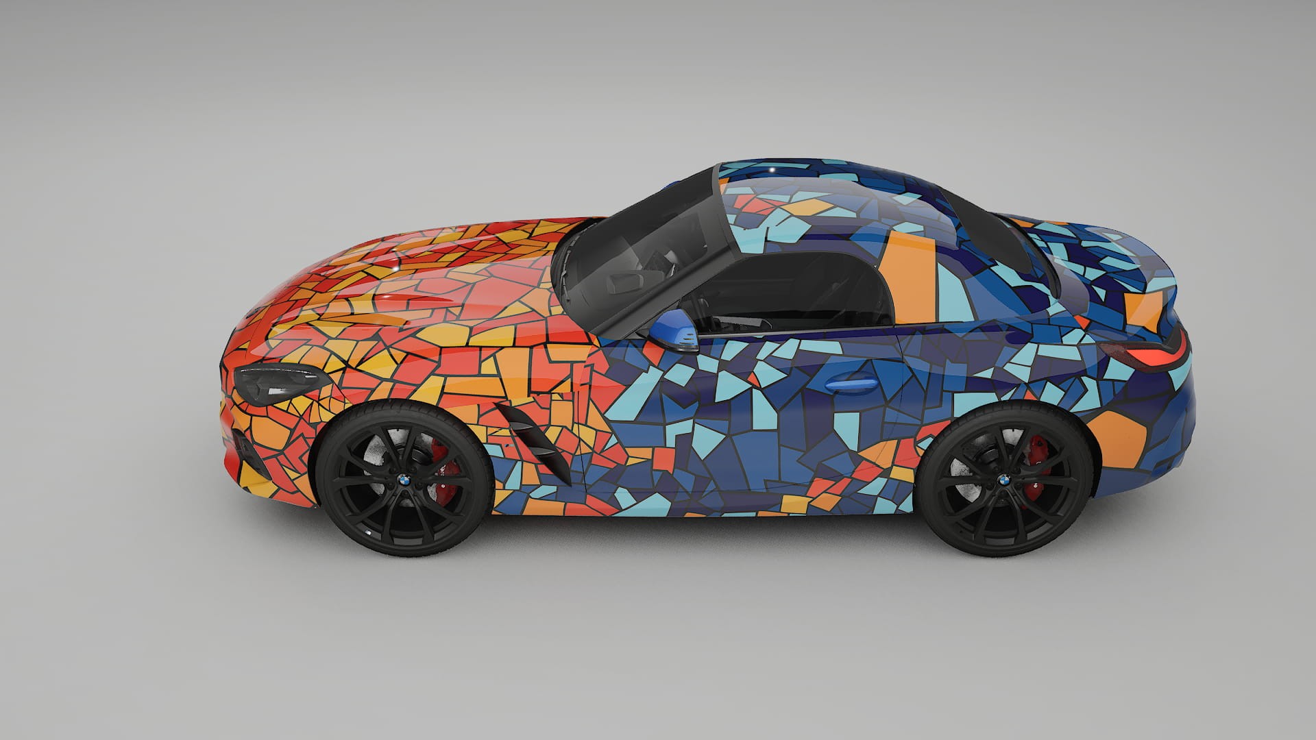 BMW Z4 G29 BARCELONA – Kit Wrap PPF Personalizzato in Pellicola Poliuretanica Stampabile