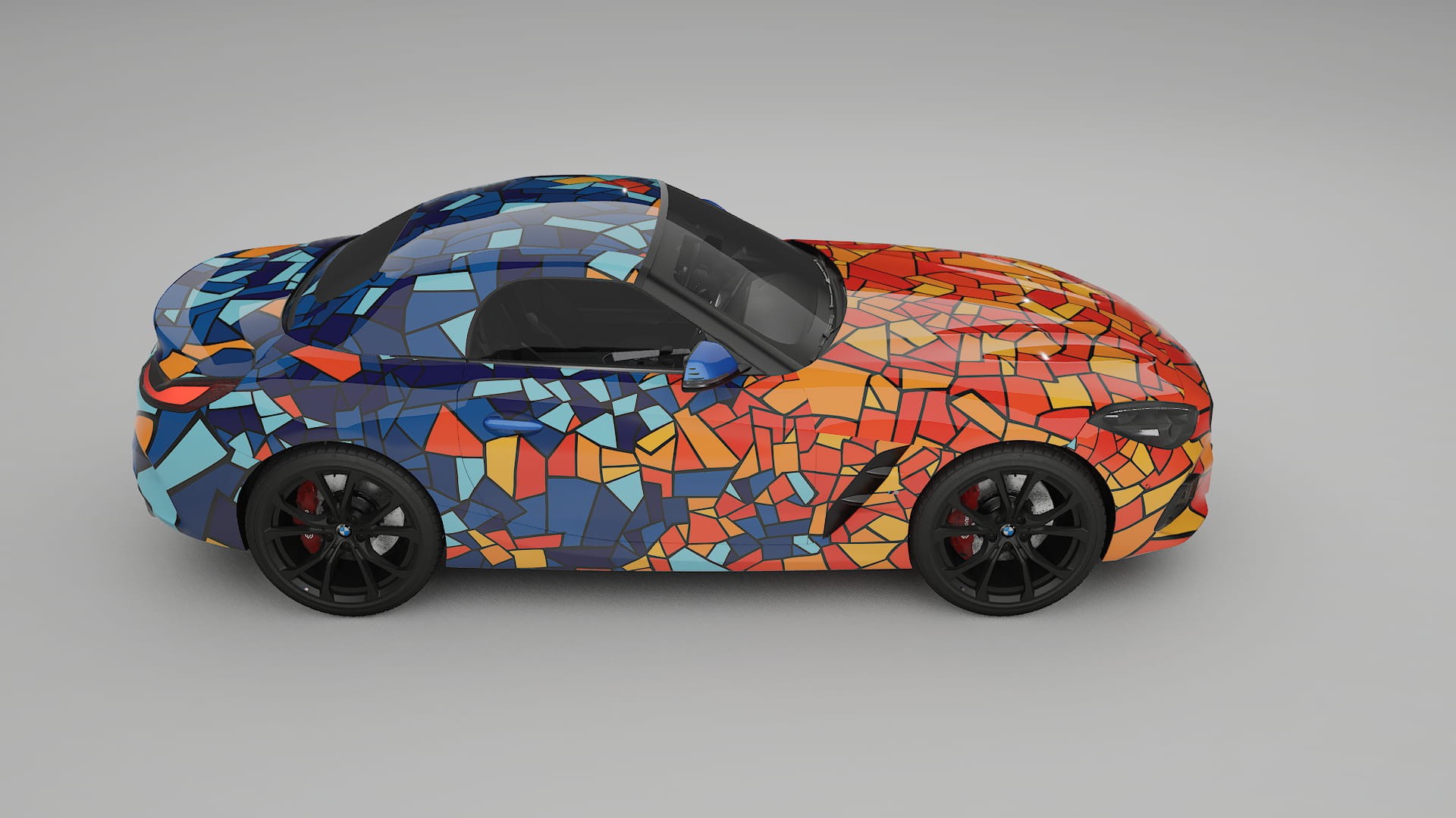 BMW Z4 G29 BARCELONA – Kit Wrap PPF Personalizzato in Pellicola Poliuretanica Stampabile