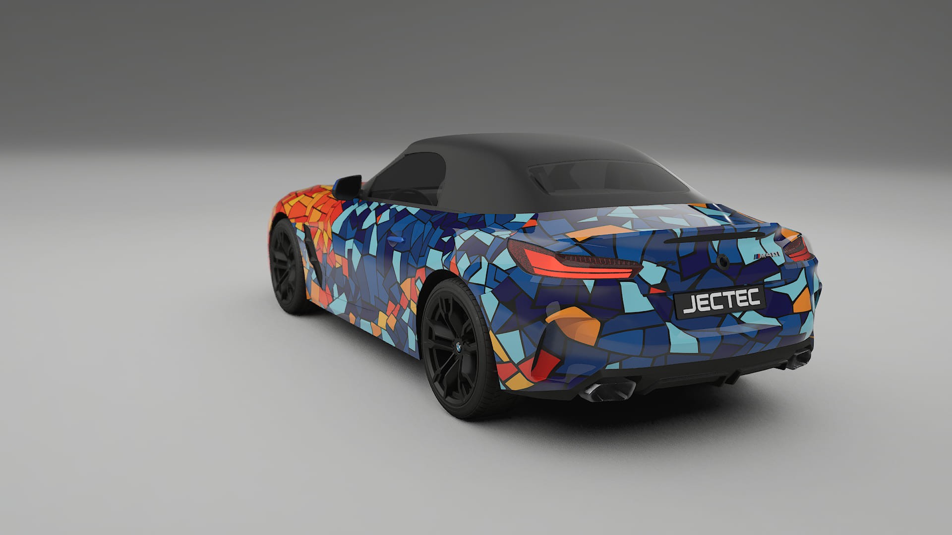 BMW Z4 G29 M40i First edition roadster BARCELONA – Kit Wrap PPF Personalizzato in Pellicola Poliuretanica Stampabile