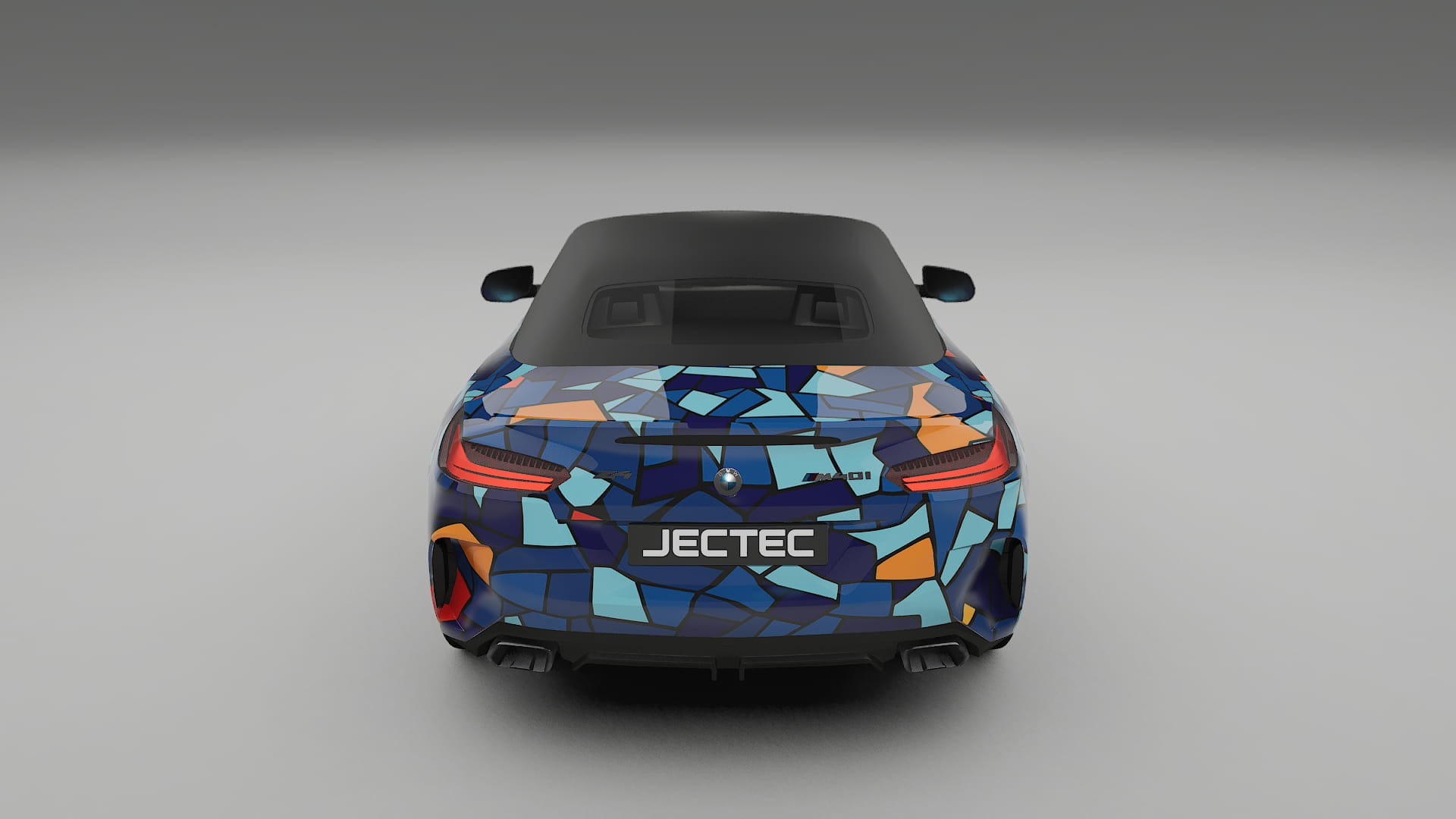 BMW Z4 G29 M40i First edition roadster BARCELONA – Kit Wrap PPF Personalizzato in Pellicola Poliuretanica Stampabile