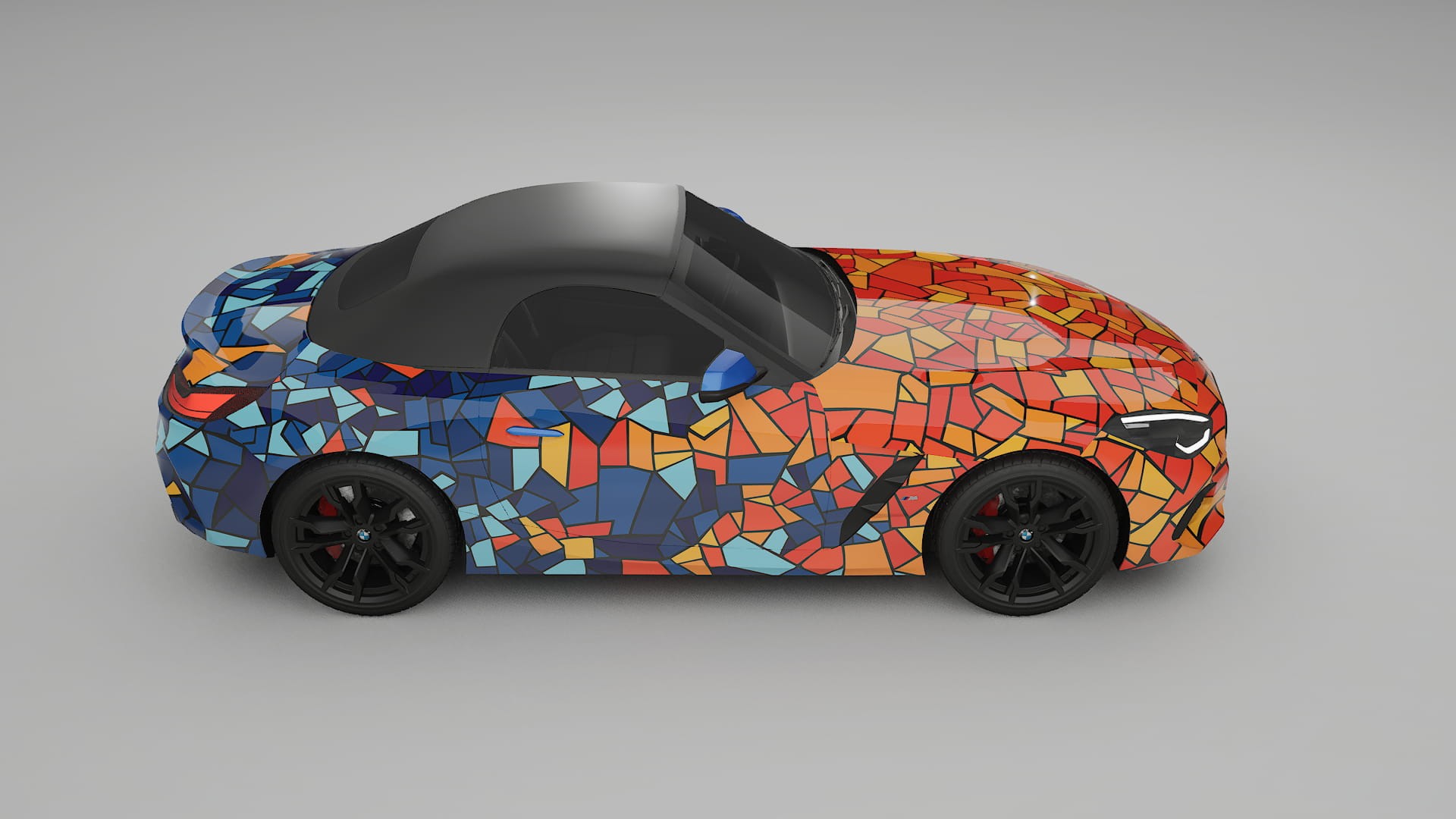 BMW Z4 G29 M40i First edition roadster BARCELONA – Kit Wrap PPF Personalizzato in Pellicola Poliuretanica Stampabile