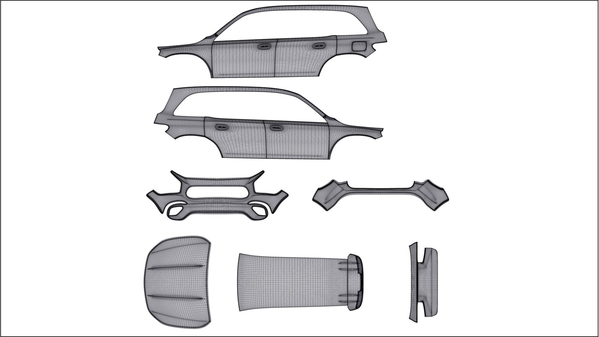 Mercedes AMG GLB BARCELONA – Kit Wrap PPF Personalizzato in Pellicola Poliuretanica Stampabile