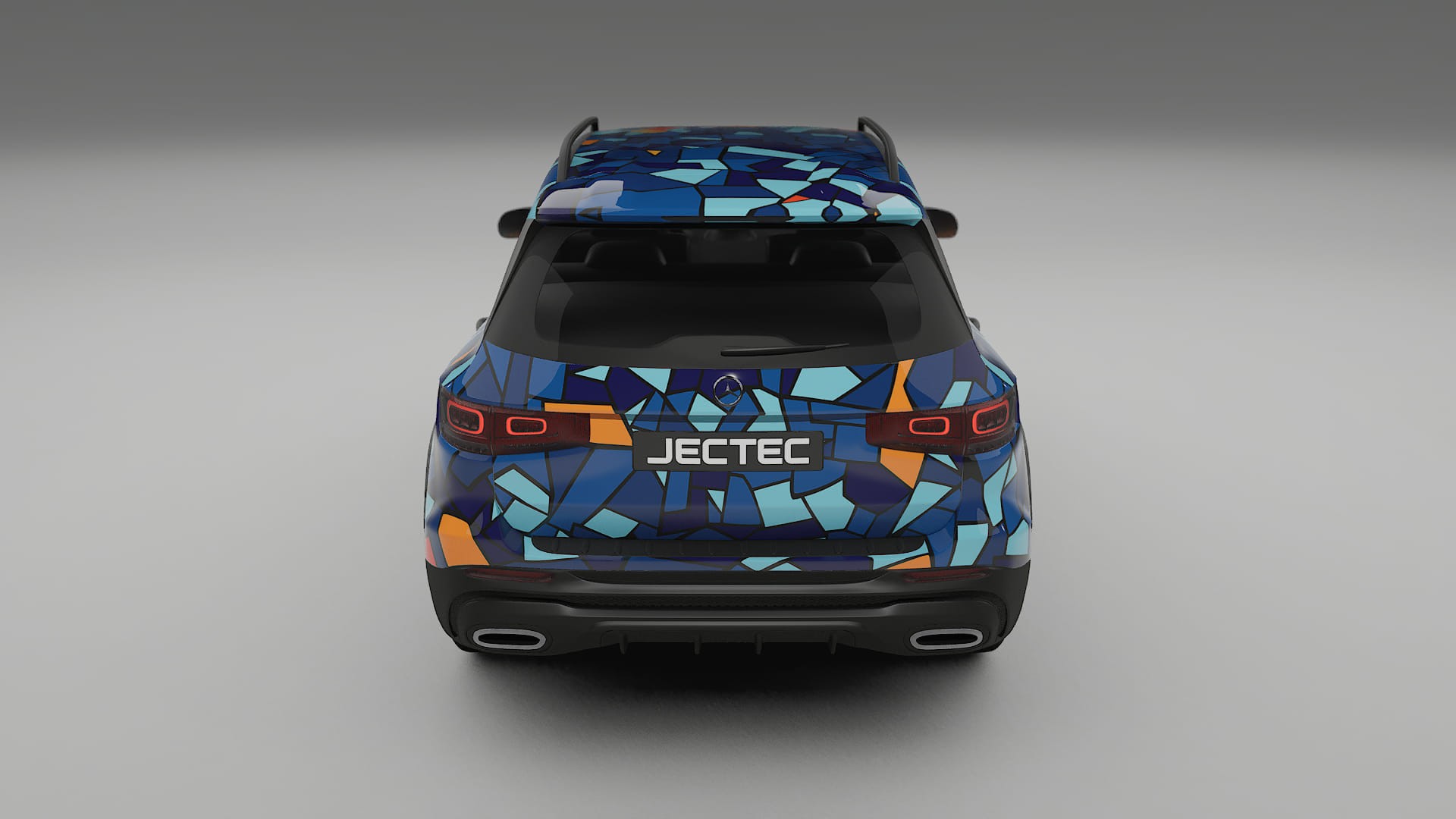 Mercedes AMG GLB BARCELONA – Kit Wrap PPF Personalizzato in Pellicola Poliuretanica Stampabile